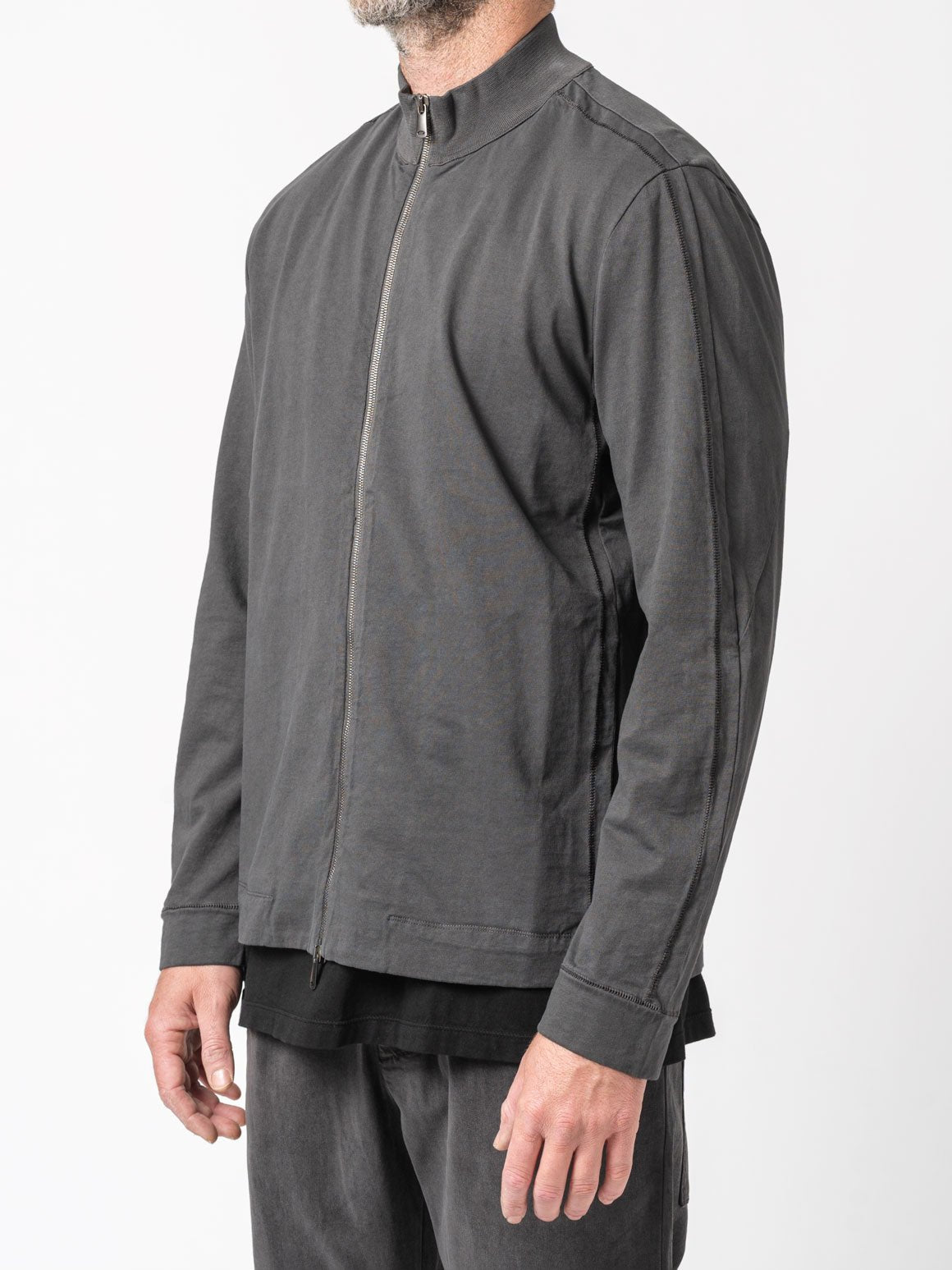 High - Neck Zip - Up Jacket - by TRANSIT UOMO