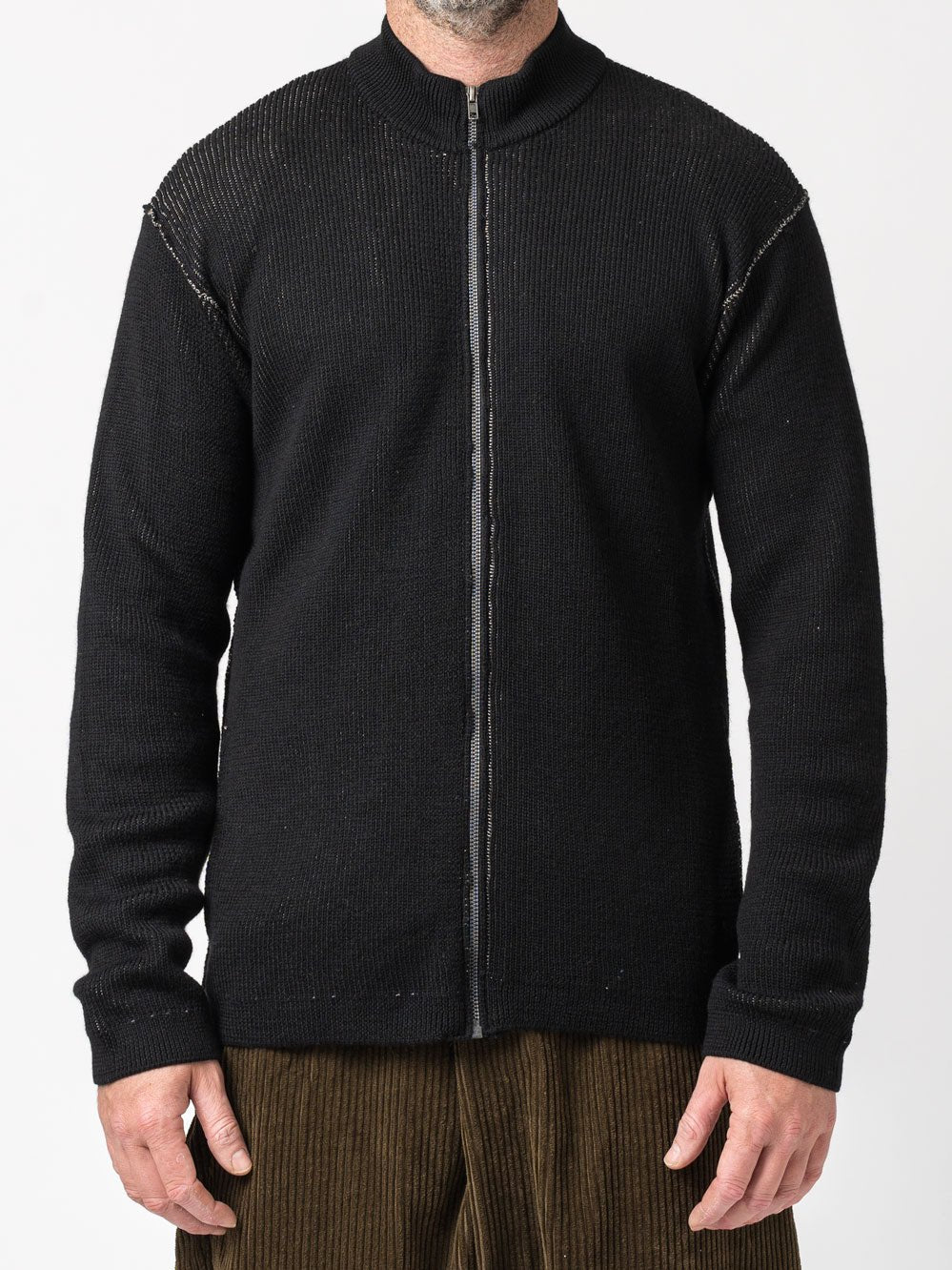 High - Neck Zip - Up Jacket - by TRANSIT UOMO