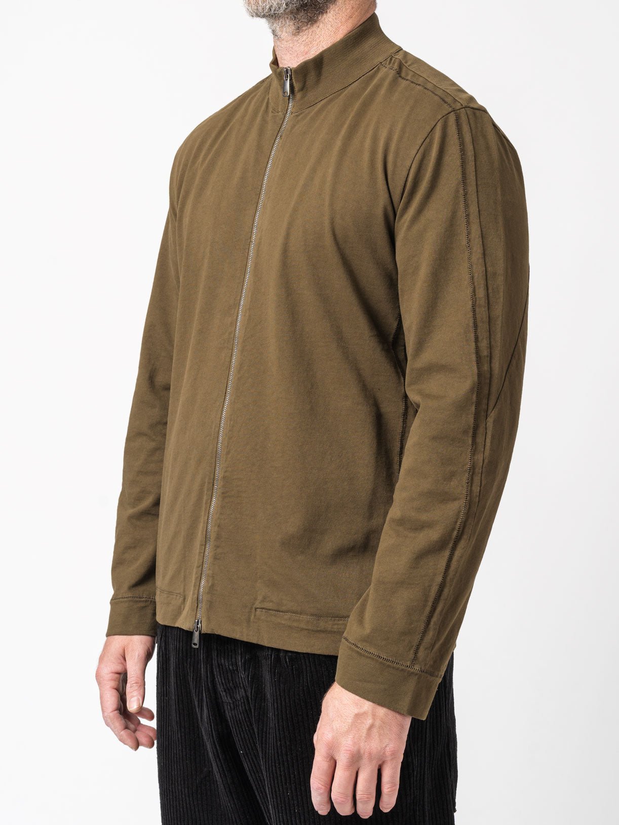 High - Neck Zip - Up Jacket - by TRANSIT UOMO