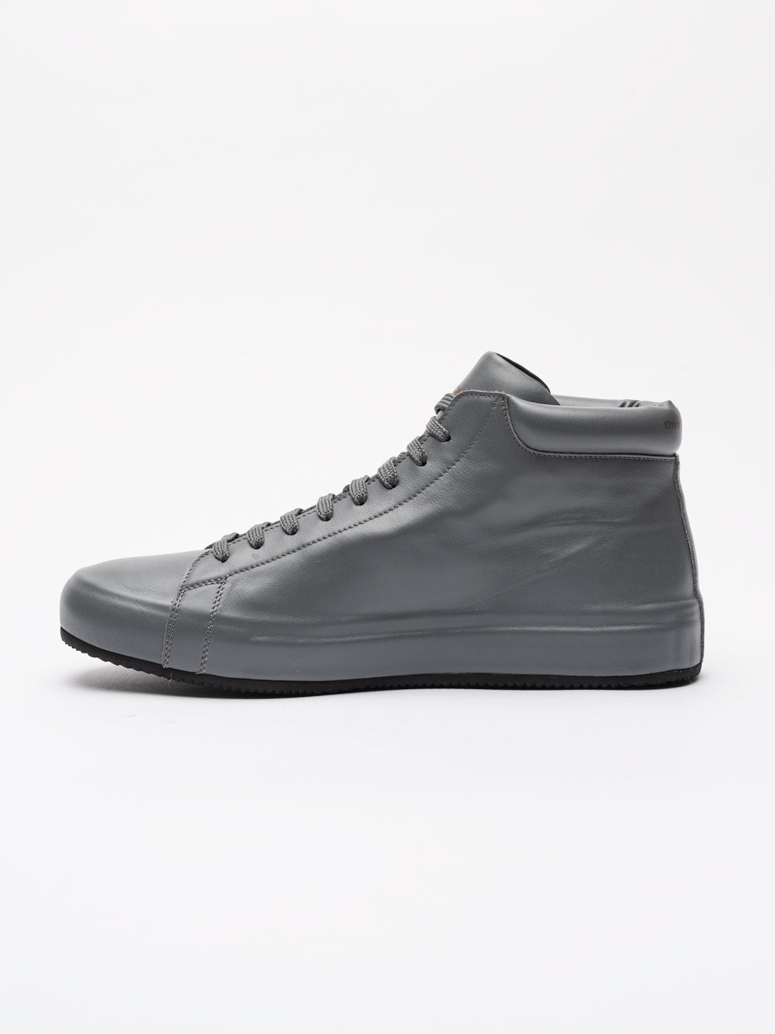 High - Top Leather Sneakers - by OFFICINE CREATIVE