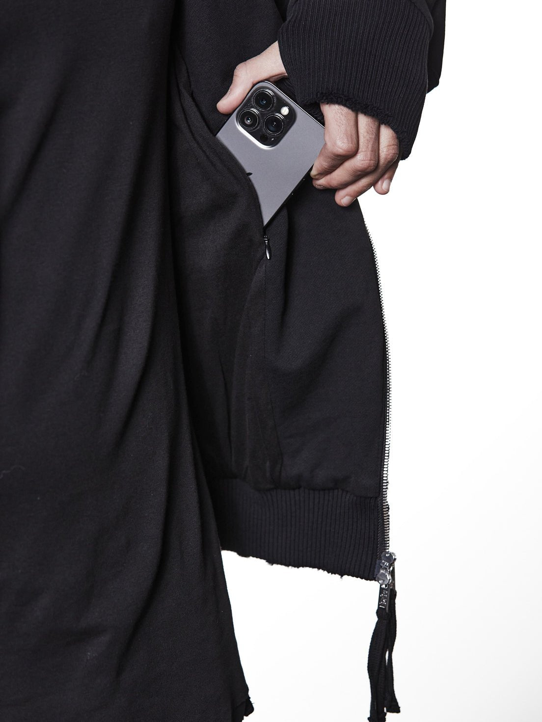 Hooded Sweat Jacket - by THOM KROM