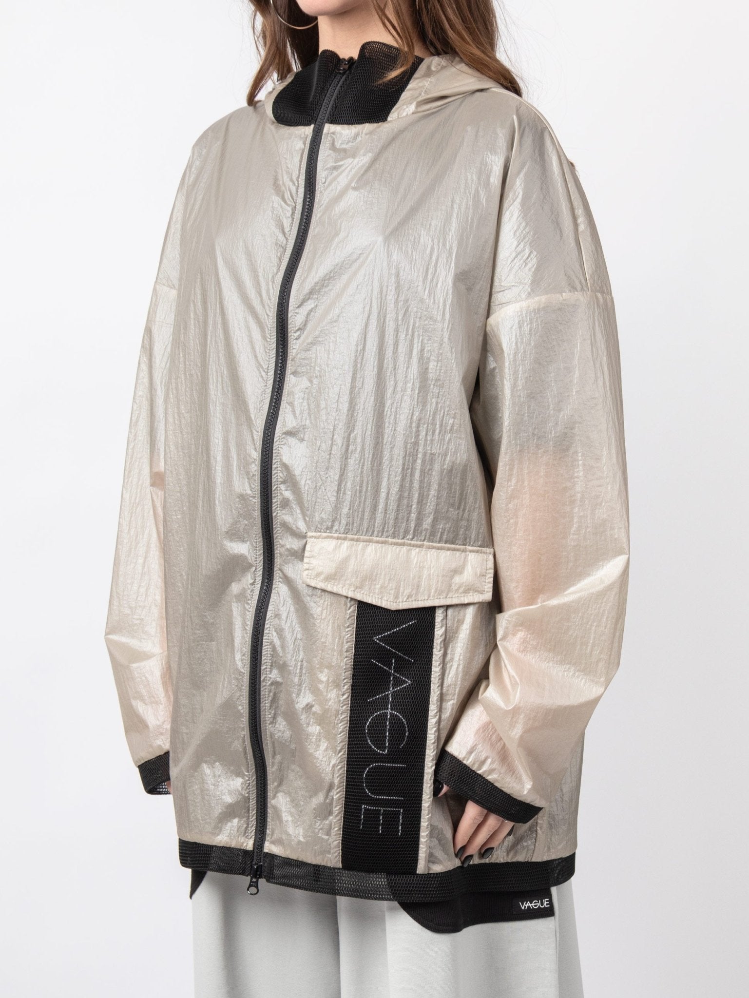 Hooded Technical Jacket - by VAGUE