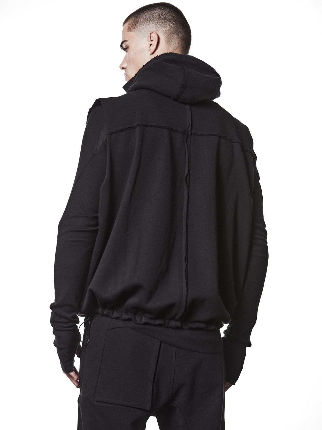 Hooded Vest - by THOM KROM