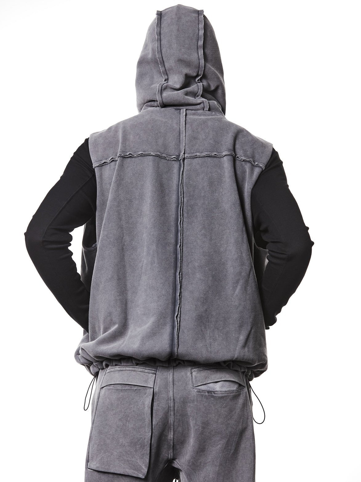 Hooded Vest - by THOM KROM