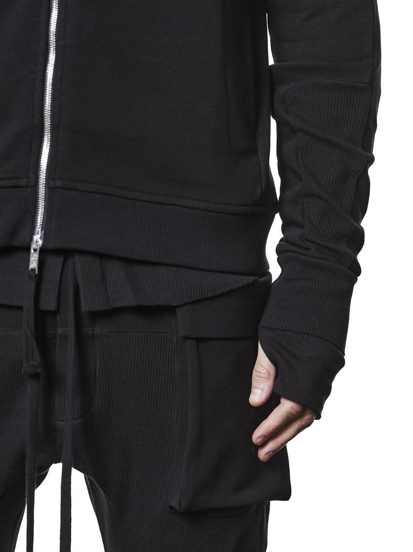 Hooded Zip Jacket - by THOM KROM