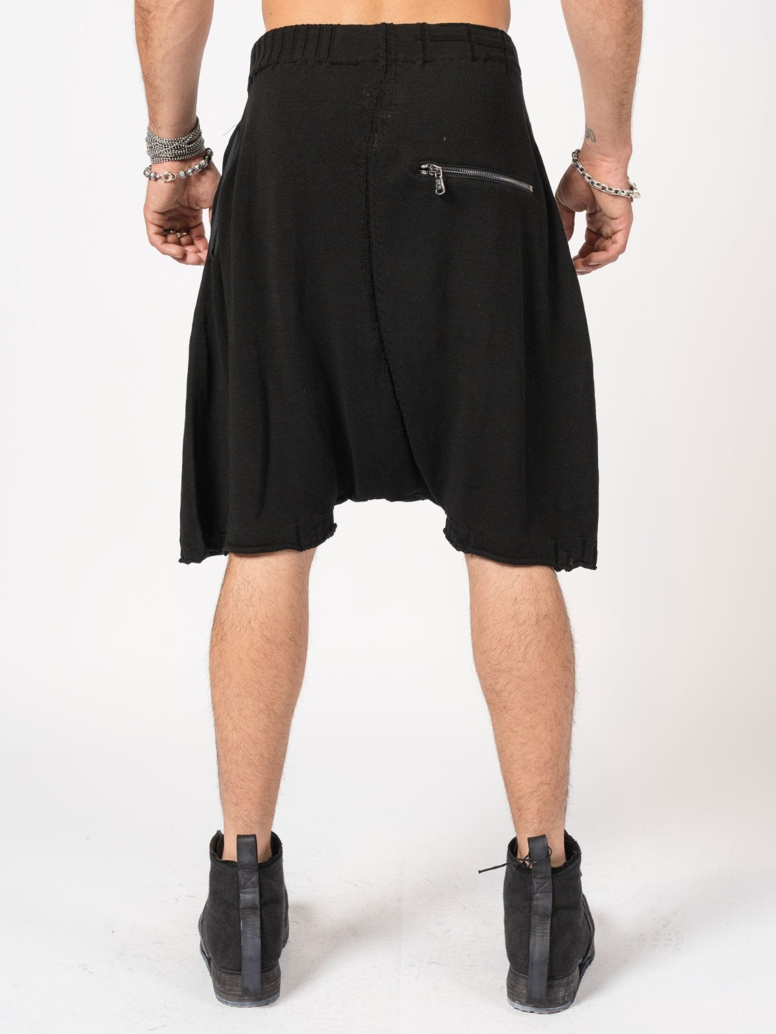Knit Drop - Crotch Shorts - by MD75