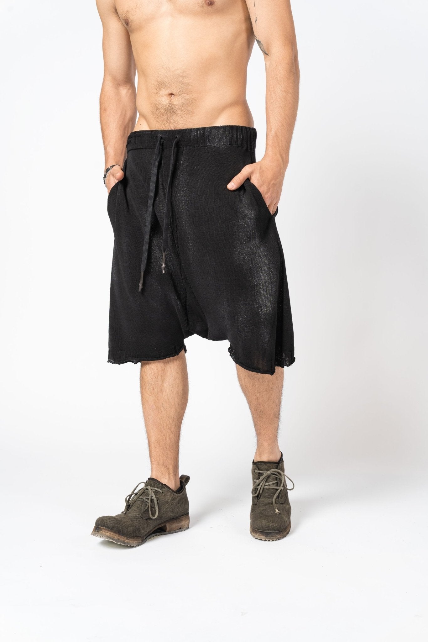 Knit Drop - Crotch Shorts - by MD75