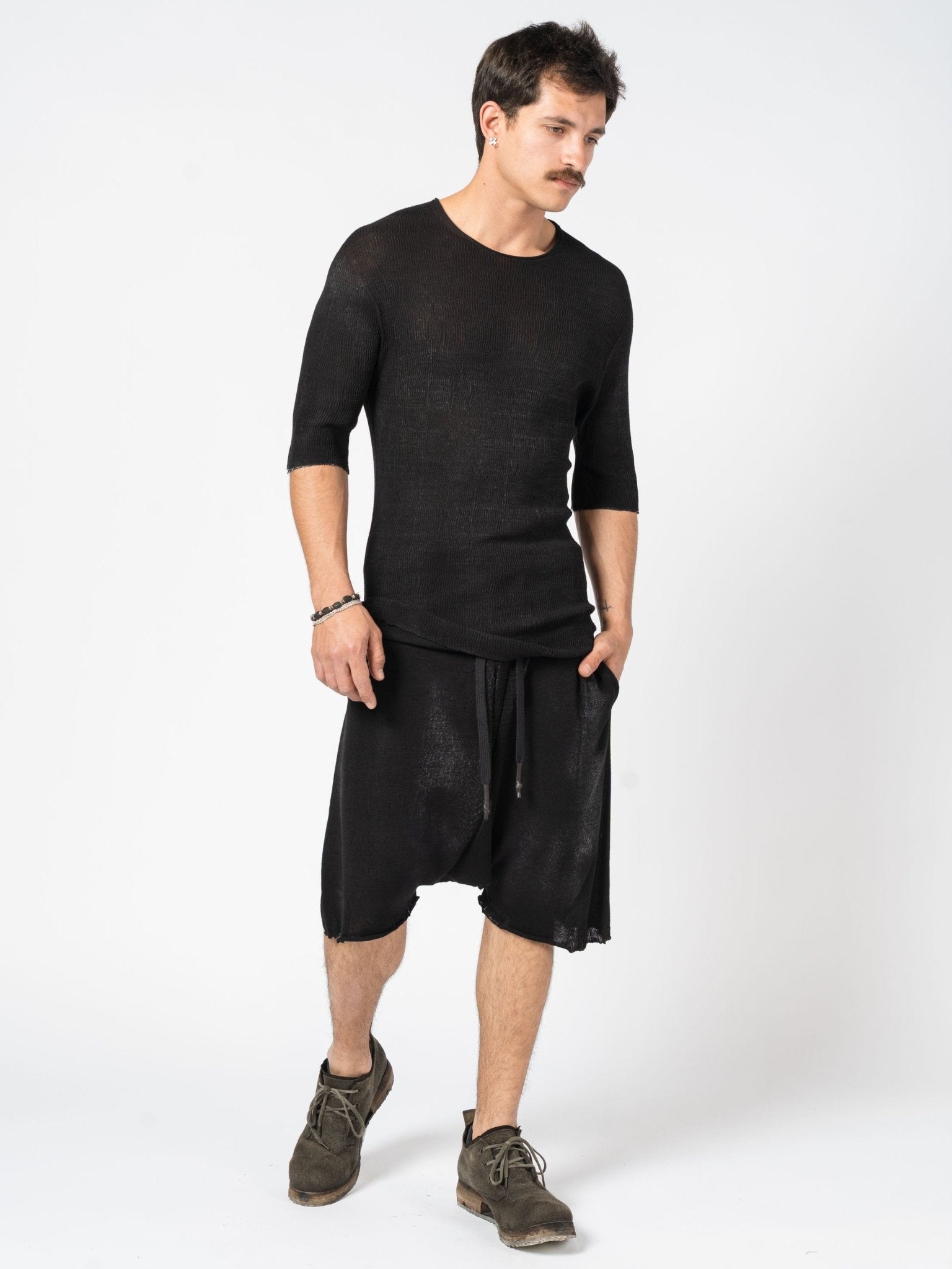 Knit Drop - Crotch Shorts - by MD75