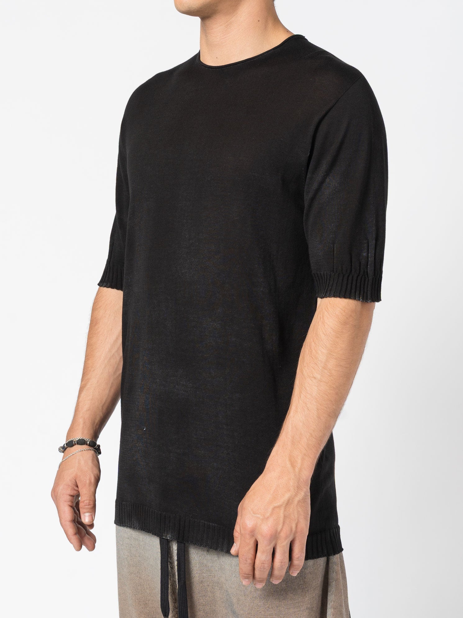 Knit Short Sleeve Tee - by MD75