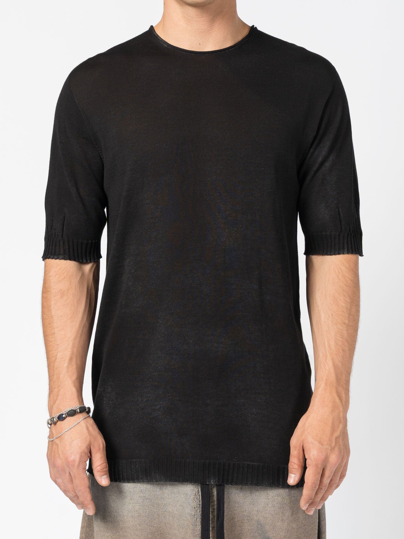 Knit Short Sleeve Tee - by MD75