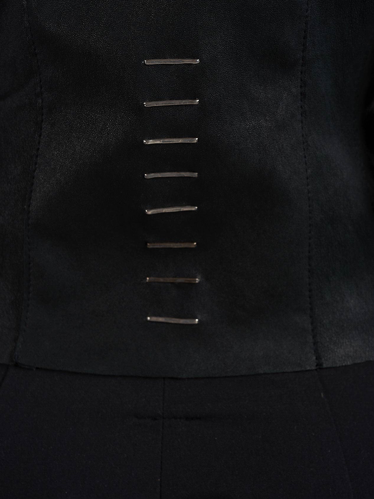 Lambskin Jacket with Silver Detailing - by DANIELE BASTA