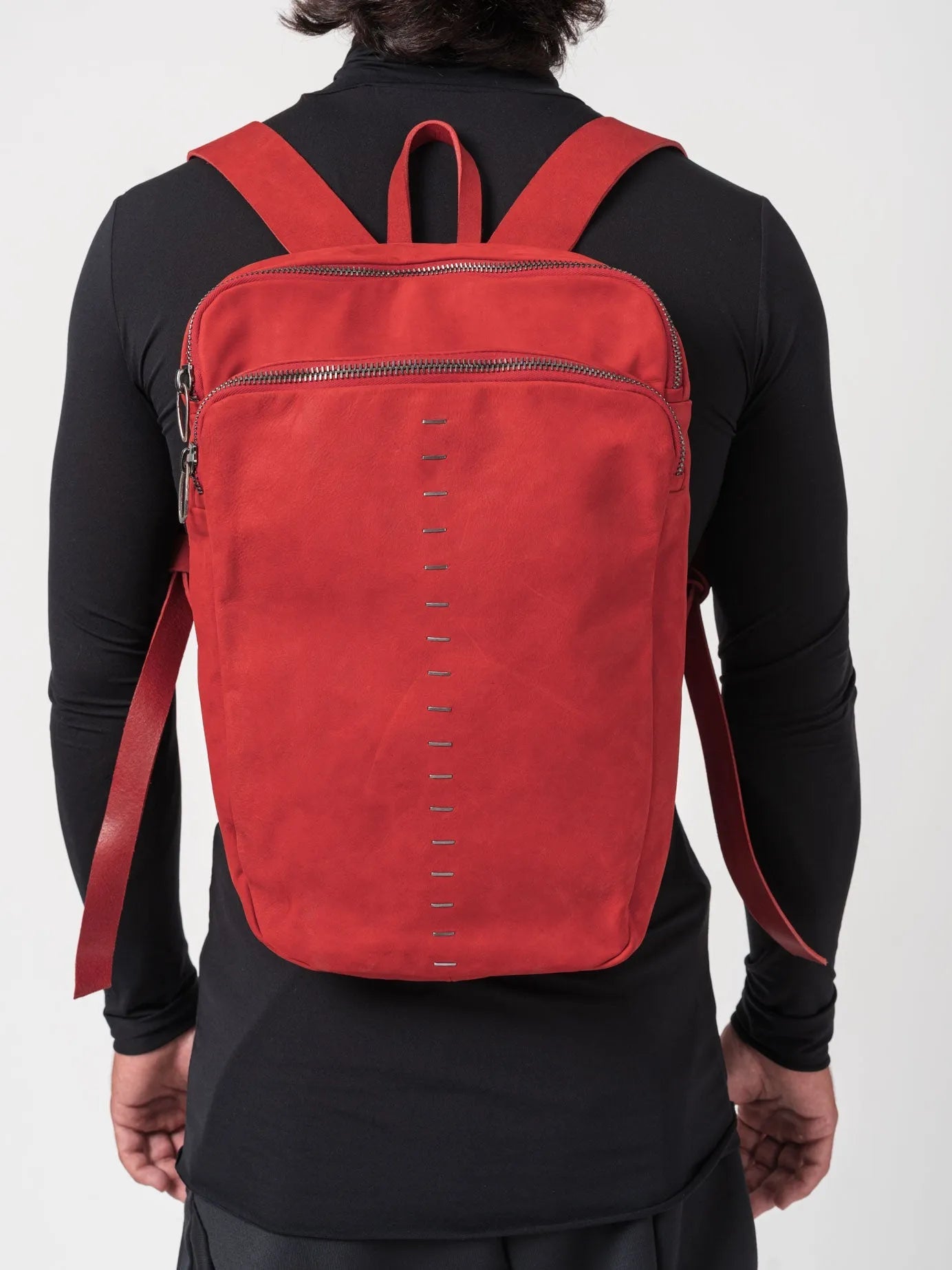 Leather Backpack - by DANIELE BASTA