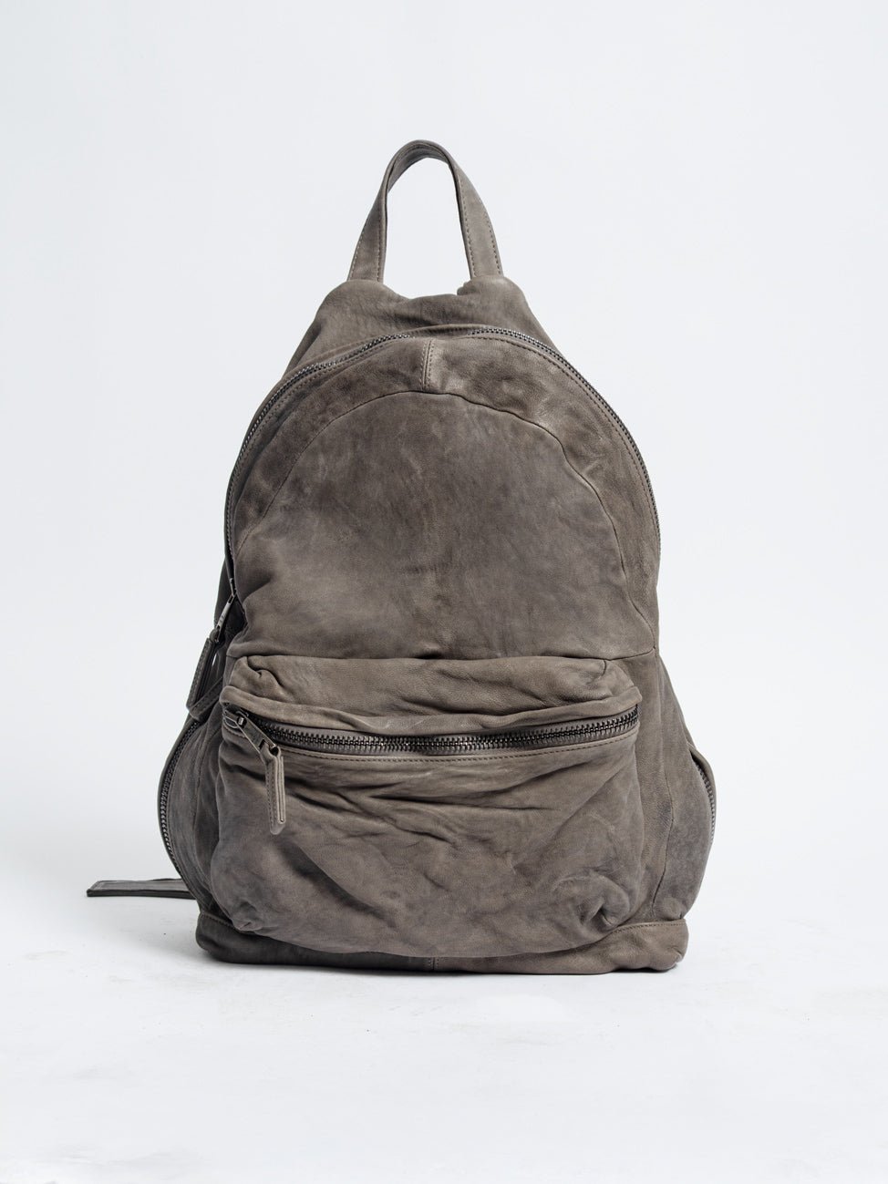 Leather Backpack - by GIORGIO BRATO