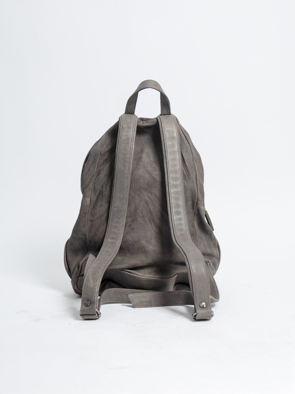 Leather Backpack - by GIORGIO BRATO