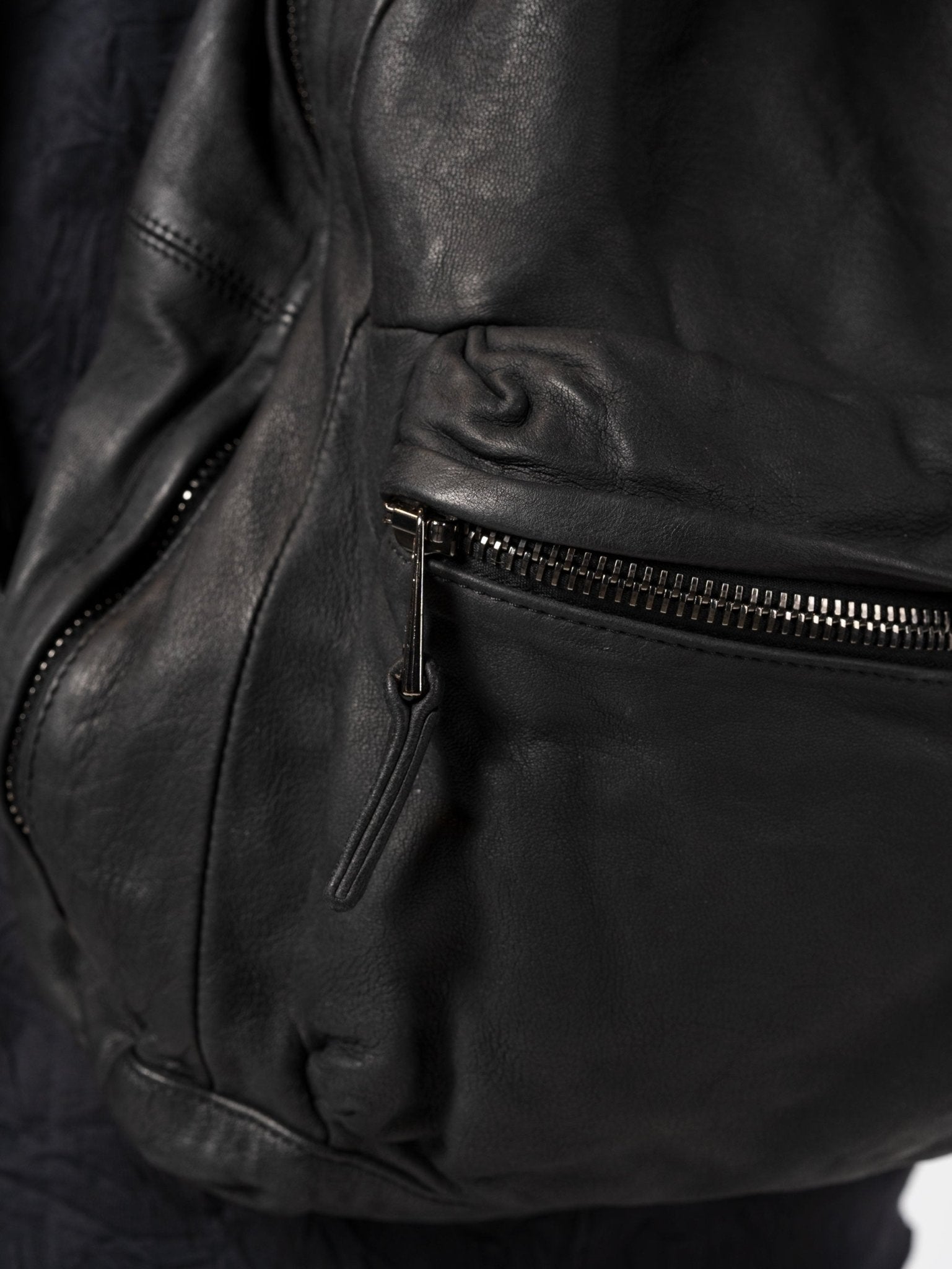 Leather Backpack - by GIORGIO BRATO