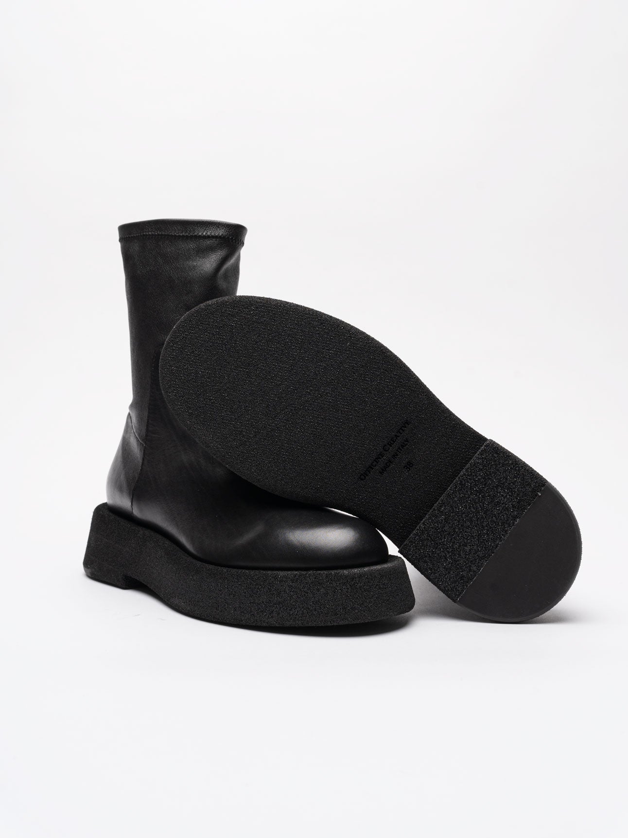 Leather Boots - by OFFICINE CREATIVE