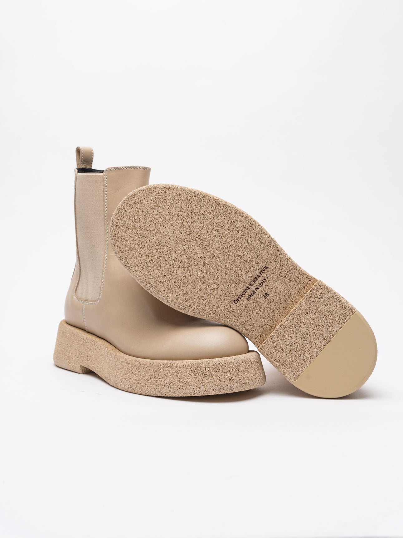 Leather Boots - by OFFICINE CREATIVE
