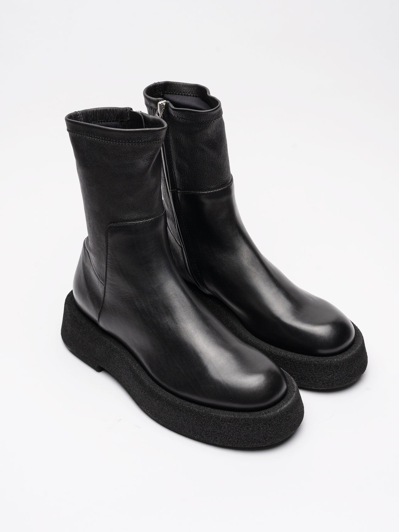 Leather Boots - by OFFICINE CREATIVE