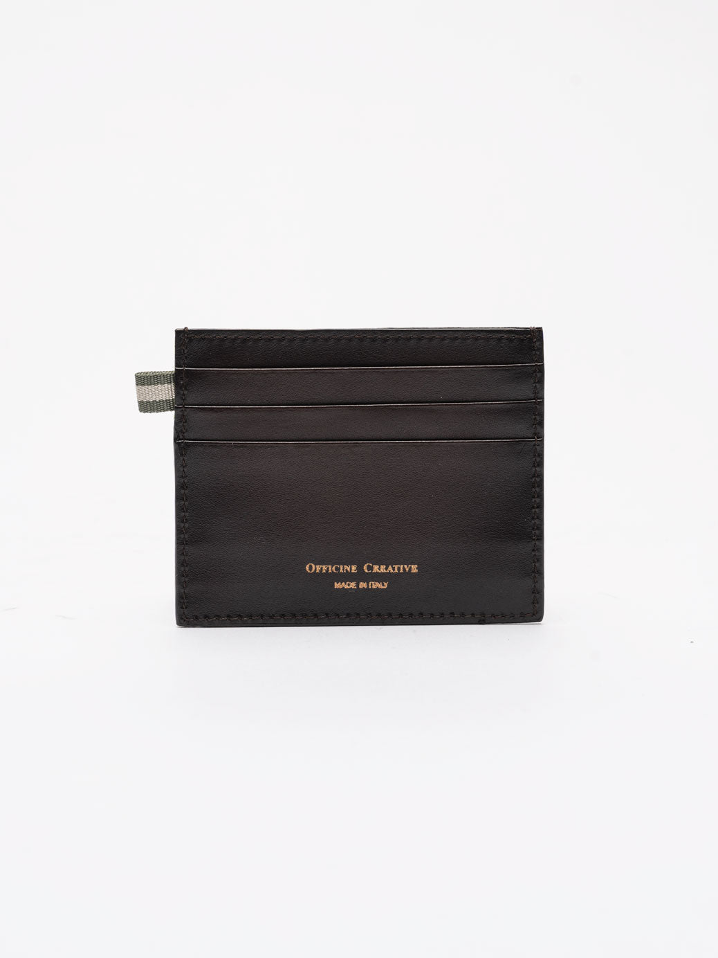 Leather Card Holder - by OFFICINE CREATIVE