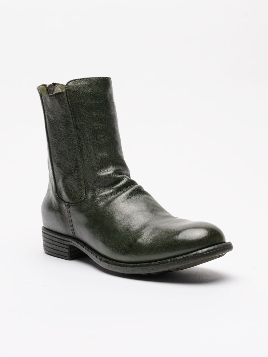Leather Chelsea Boots - by OFFICINE CREATIVE
