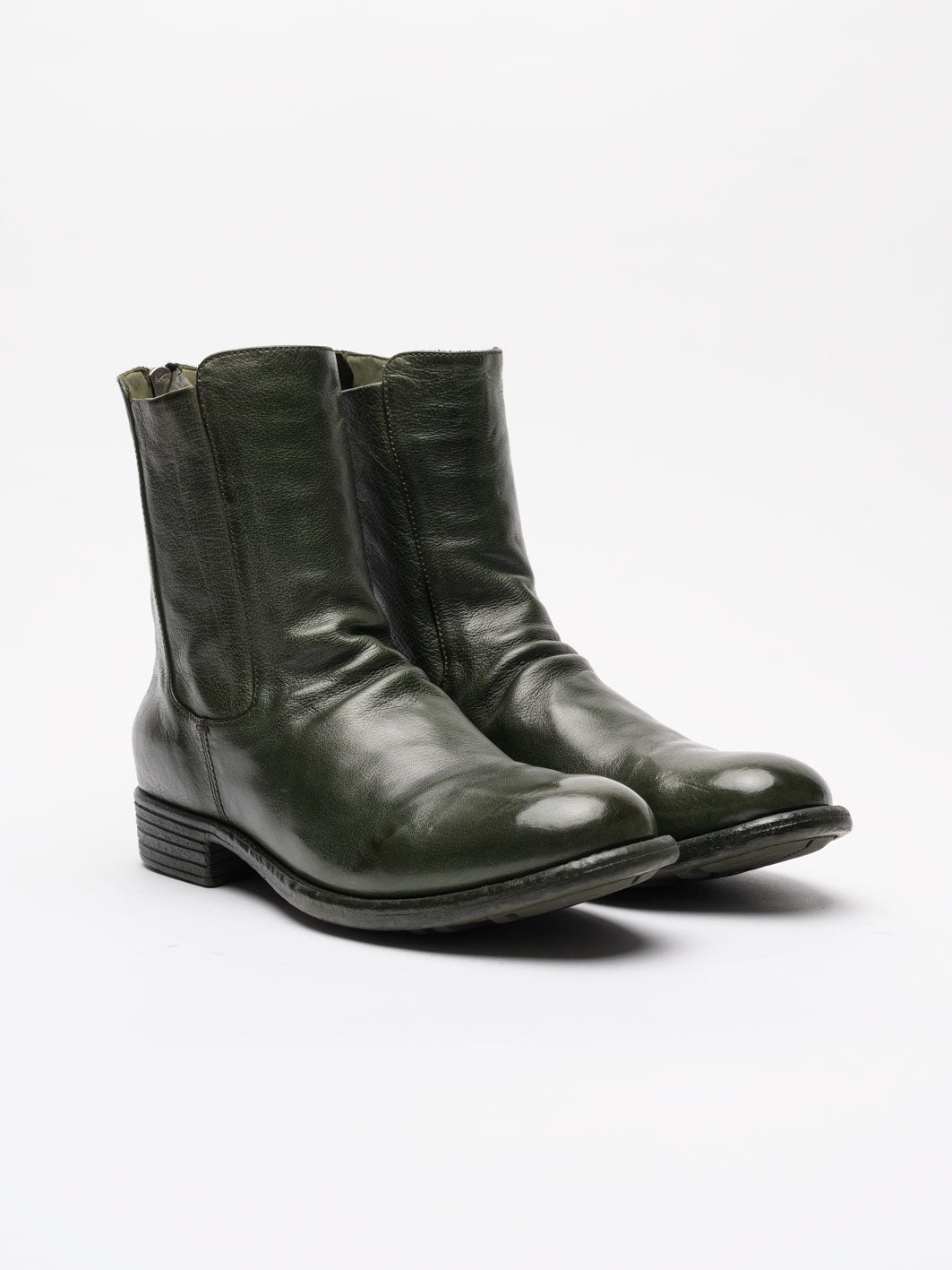 Leather Chelsea Boots - by OFFICINE CREATIVE