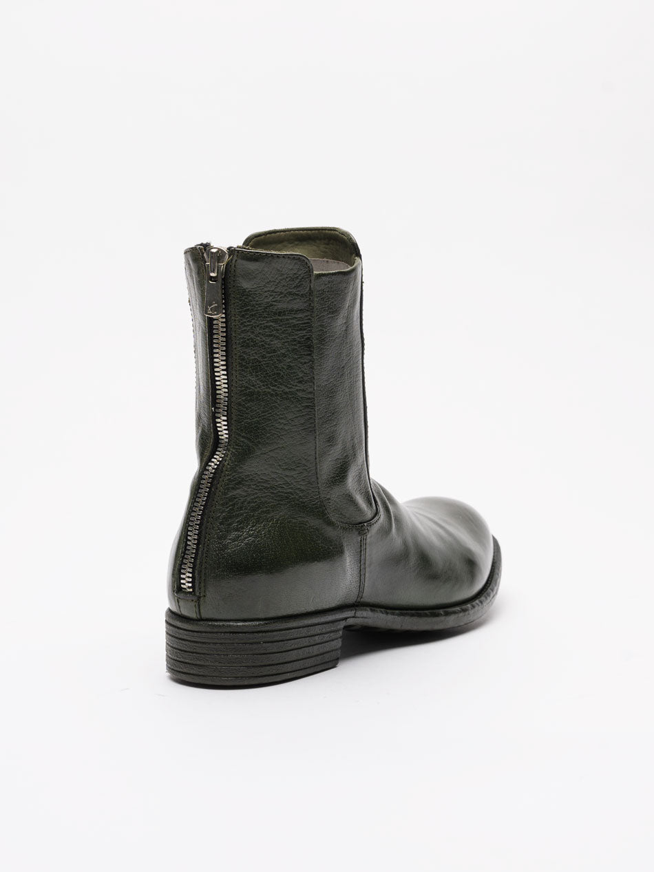 Leather Chelsea Boots - by OFFICINE CREATIVE