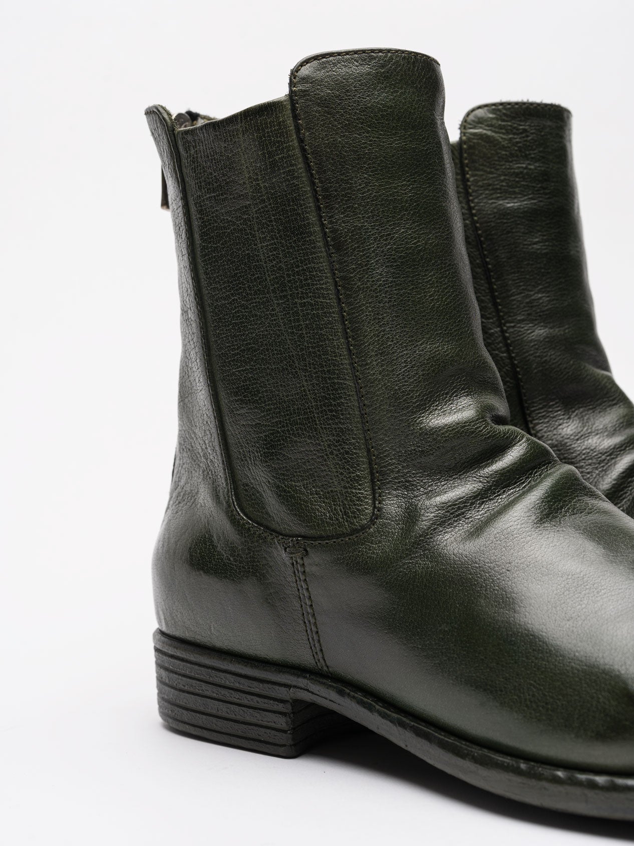 Leather Chelsea Boots - by OFFICINE CREATIVE