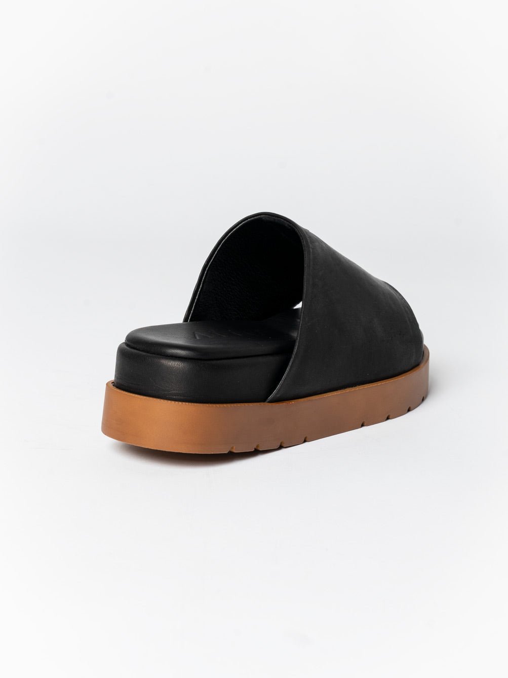Leather Slide Sandals - by AITO