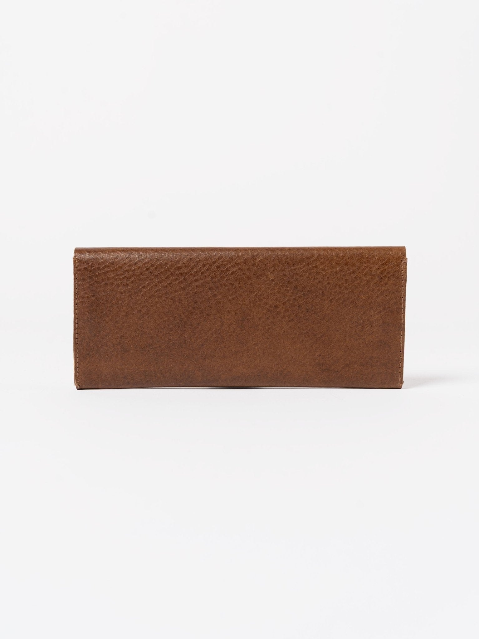 Leather Wallet with Silver Staples - by DANIELE BASTA