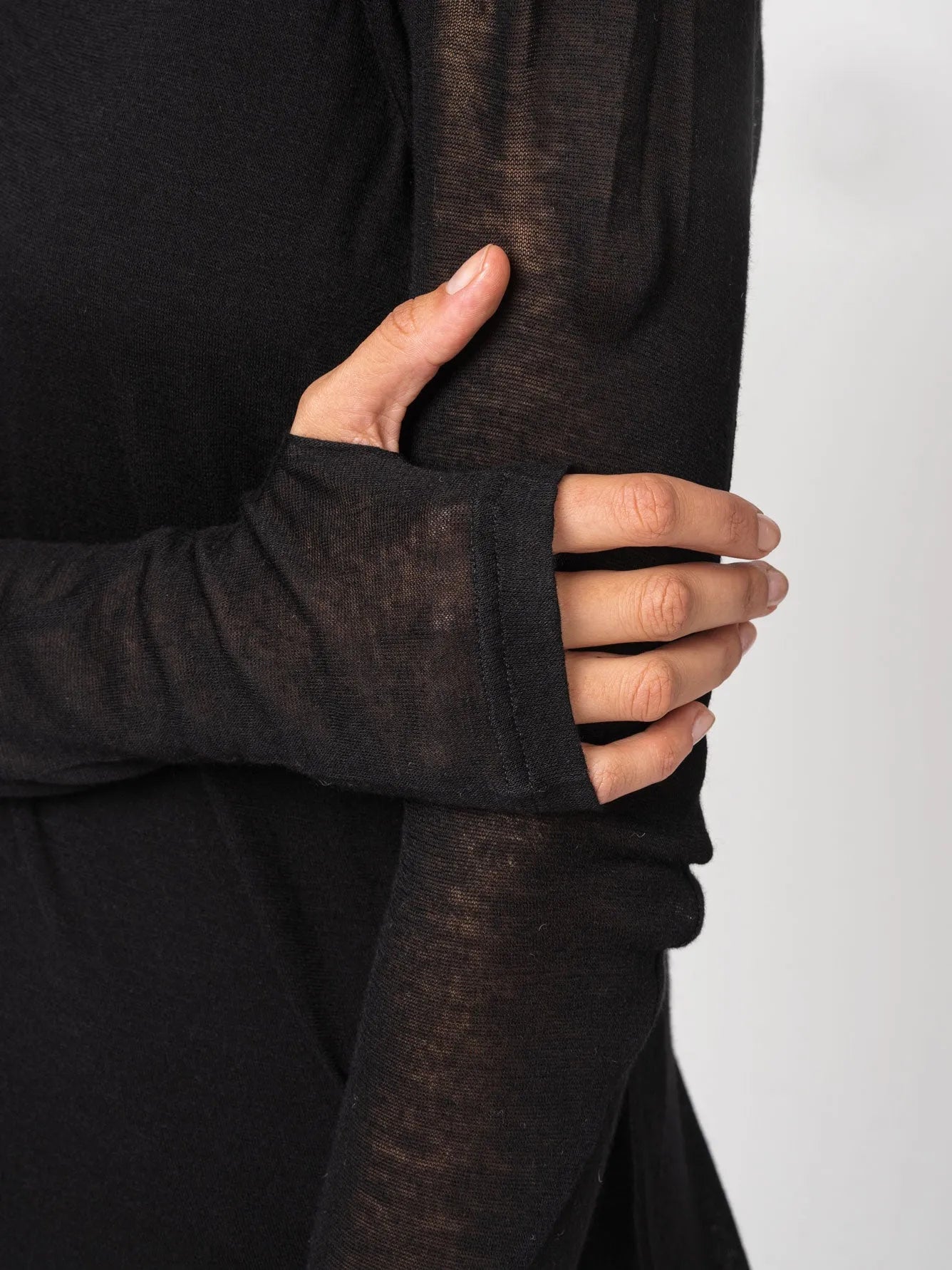 Light High Neck Sweater - by NOSTRA SANTISSIMA