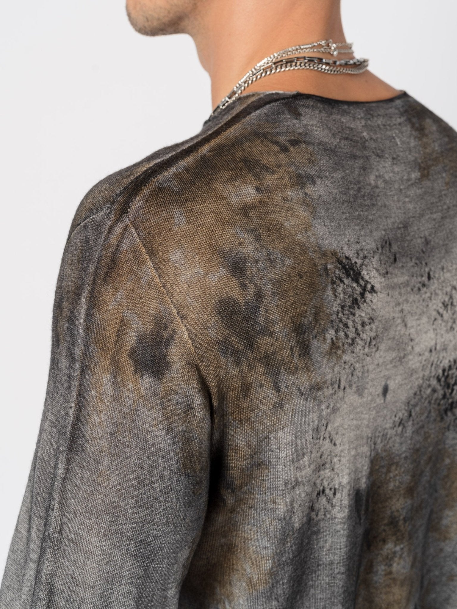 Light Wool Knit with Salt Treatment - by MD75