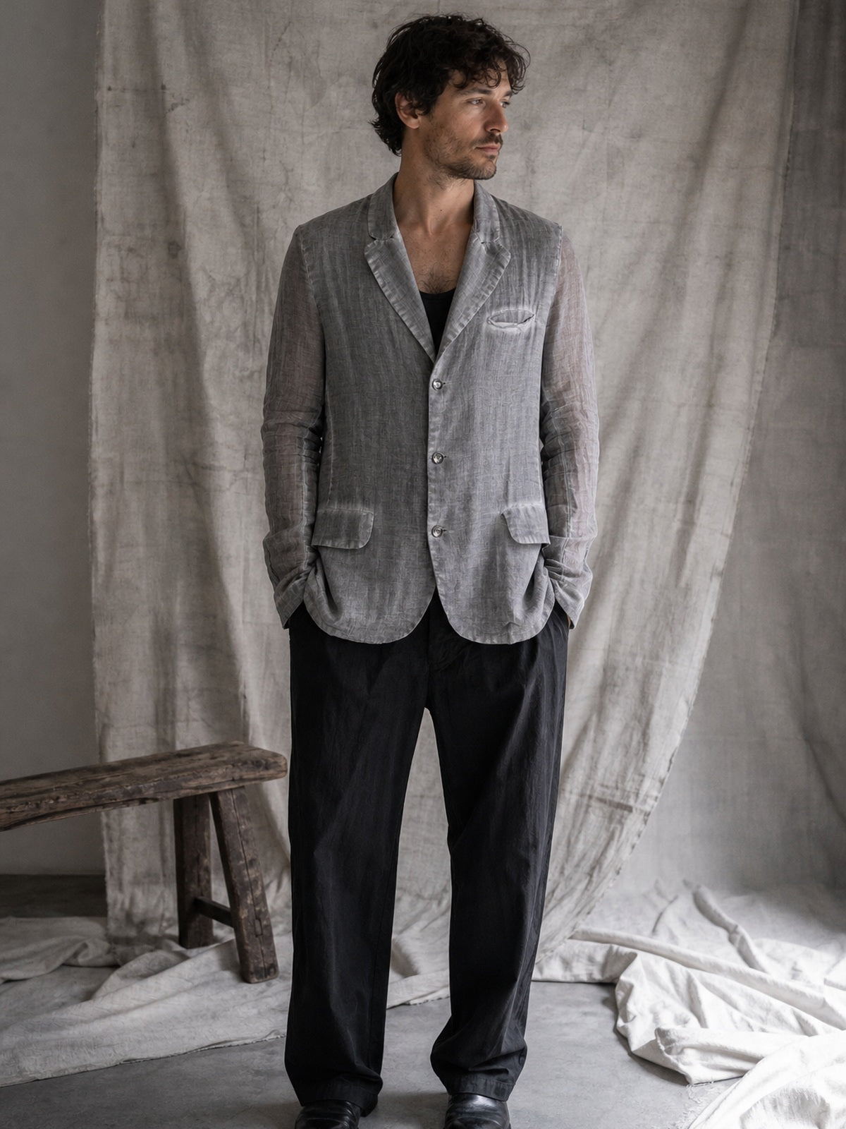 Lightweight Tailored Blazer - by AITO