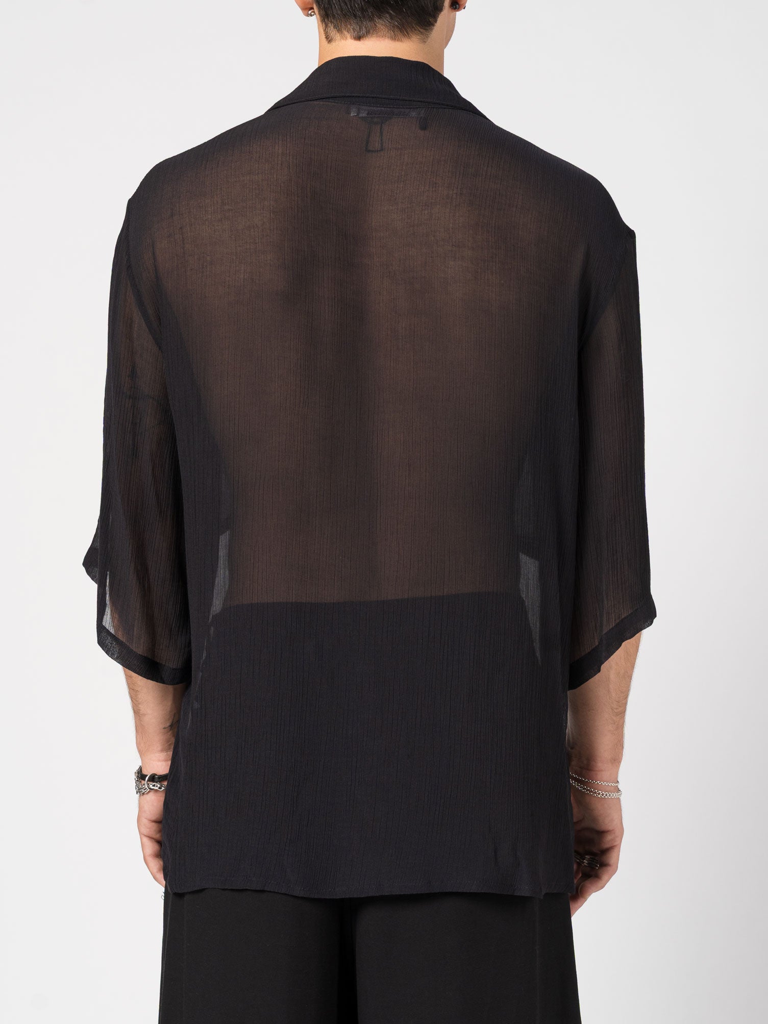 Lightweight Textured Button - Up Shirt - by NOSTRA SANTISSIMA