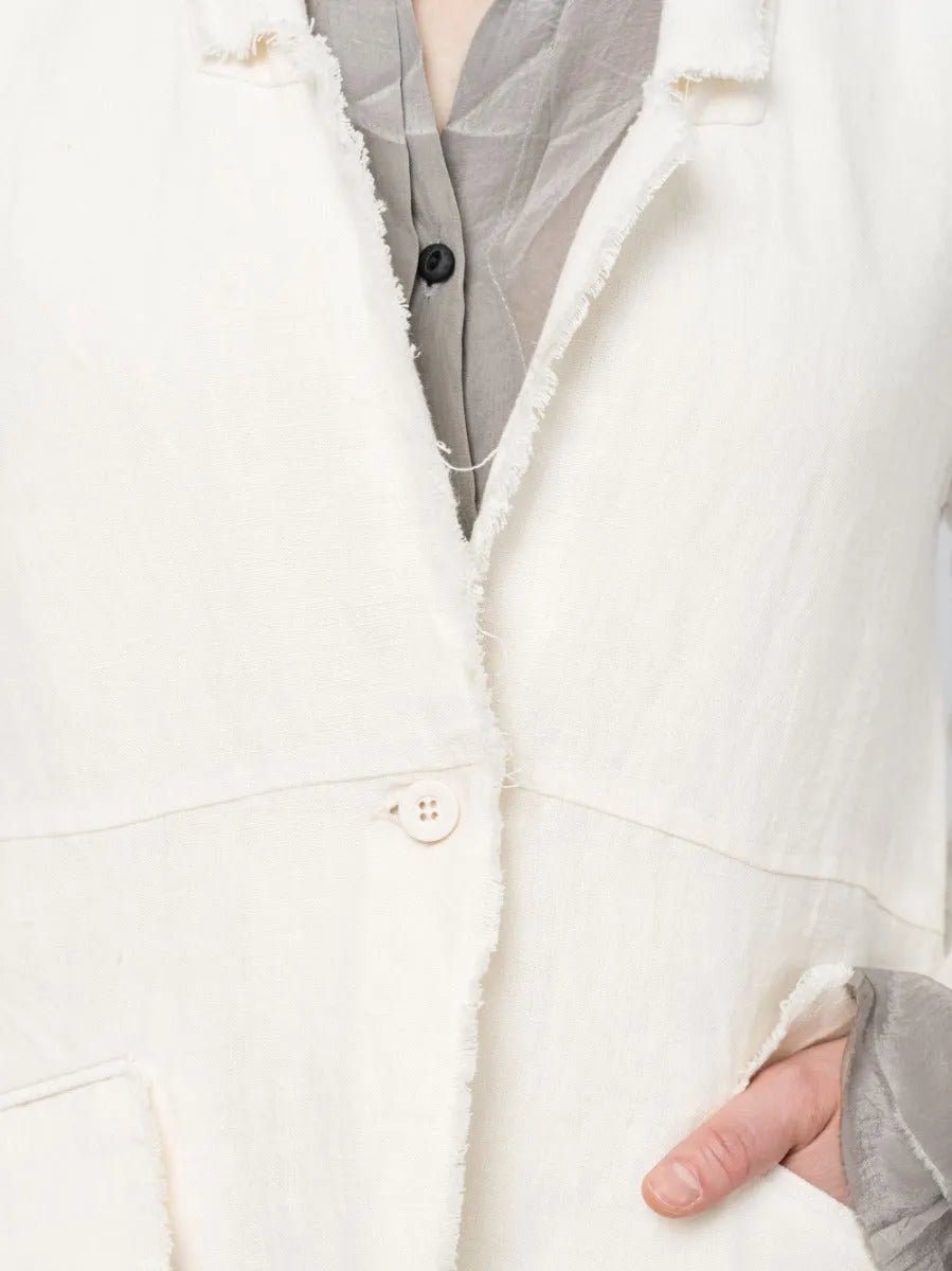 LINEN COAT - by DEVA KANYA