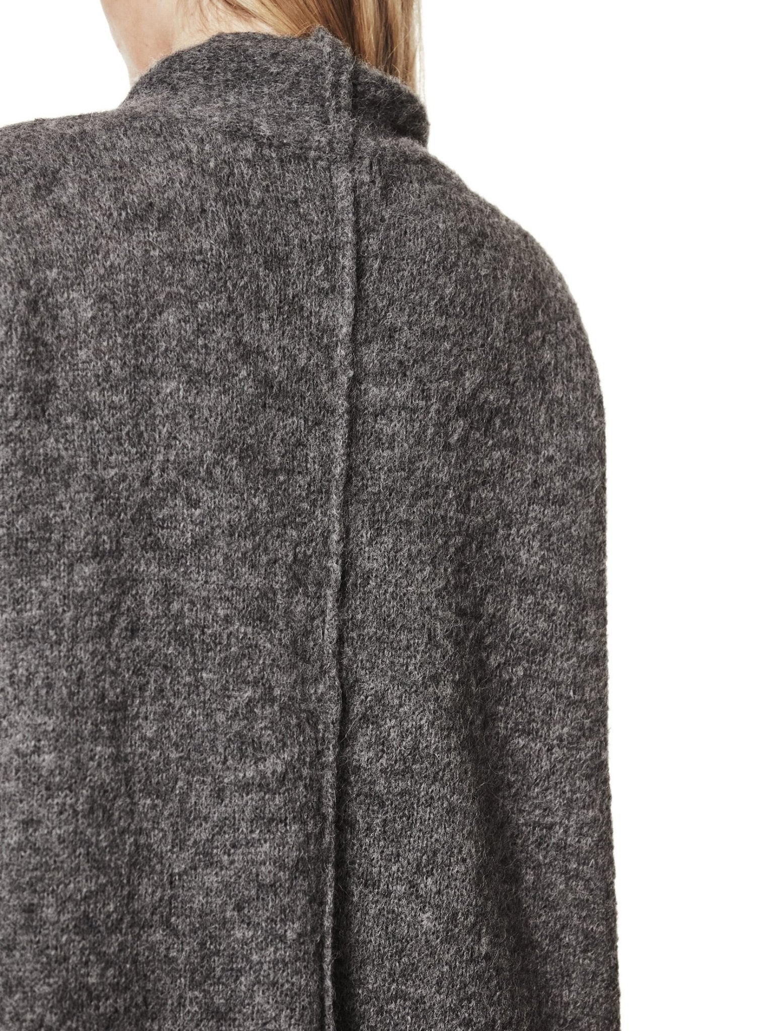 Long Alpaca Cardigan - by THOM KROM