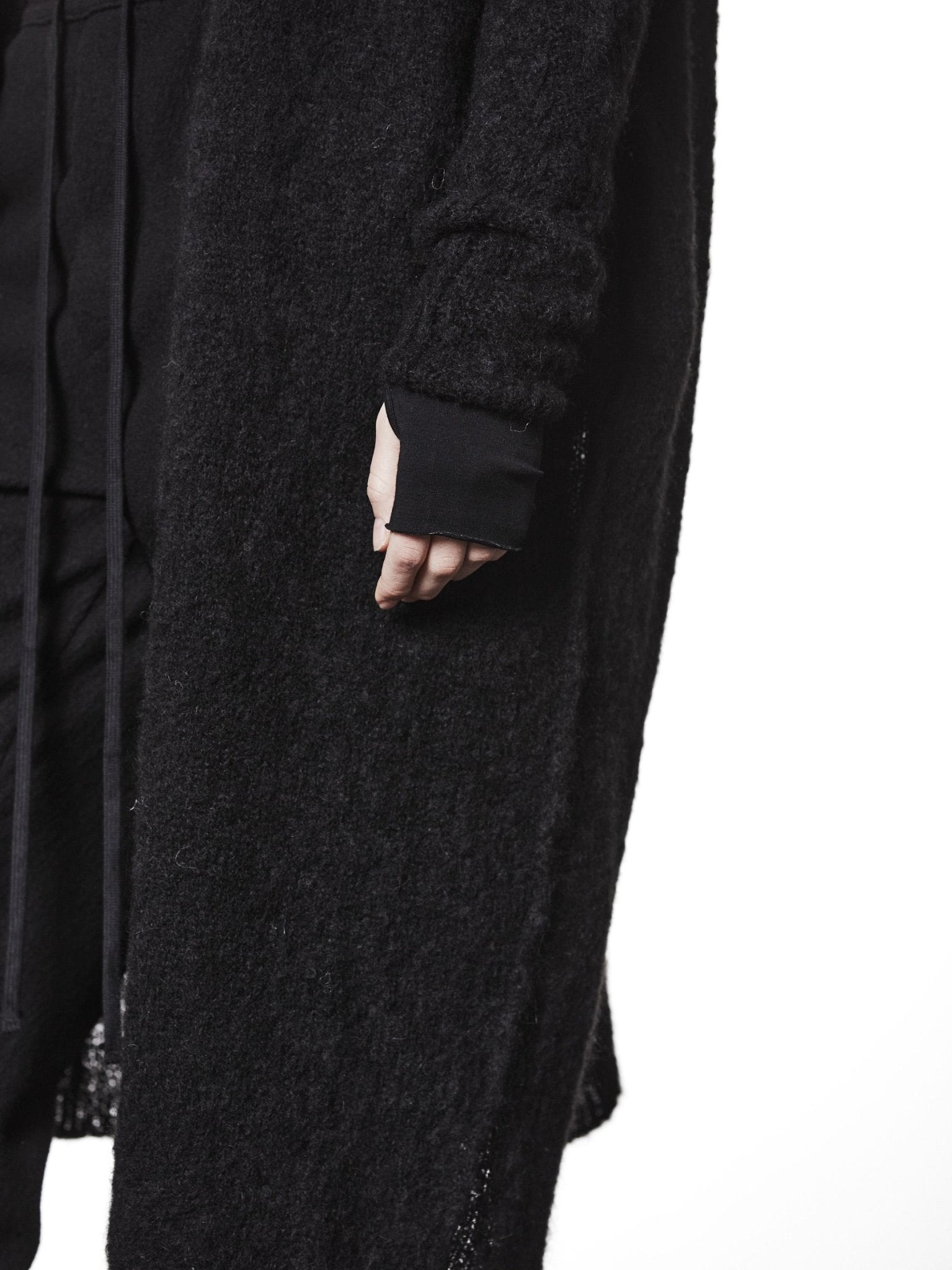 Long Alpaca Cardigan - by THOM KROM