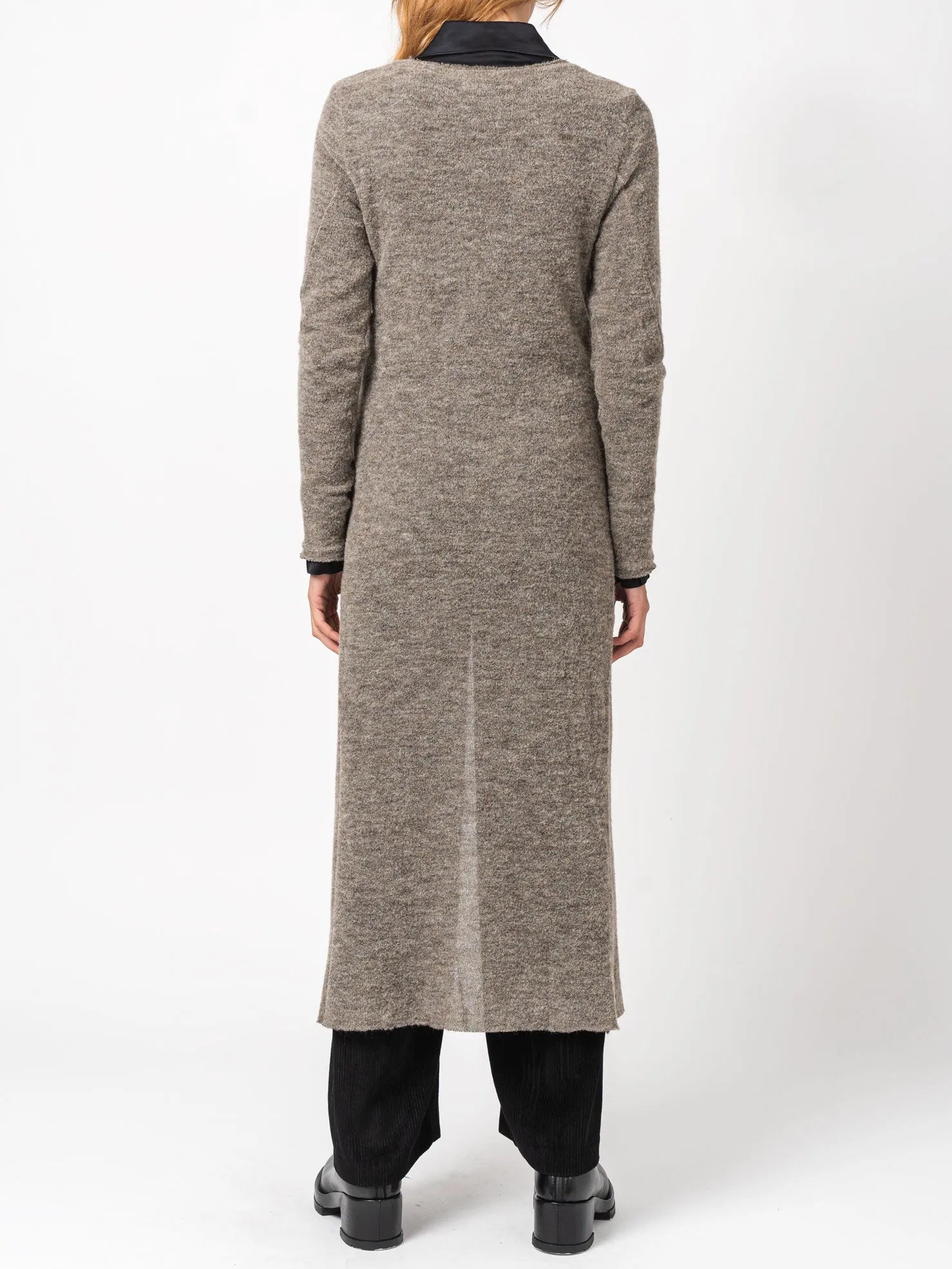 Long Buttoned Cardigan - by NOSTRA SANTISSIMA