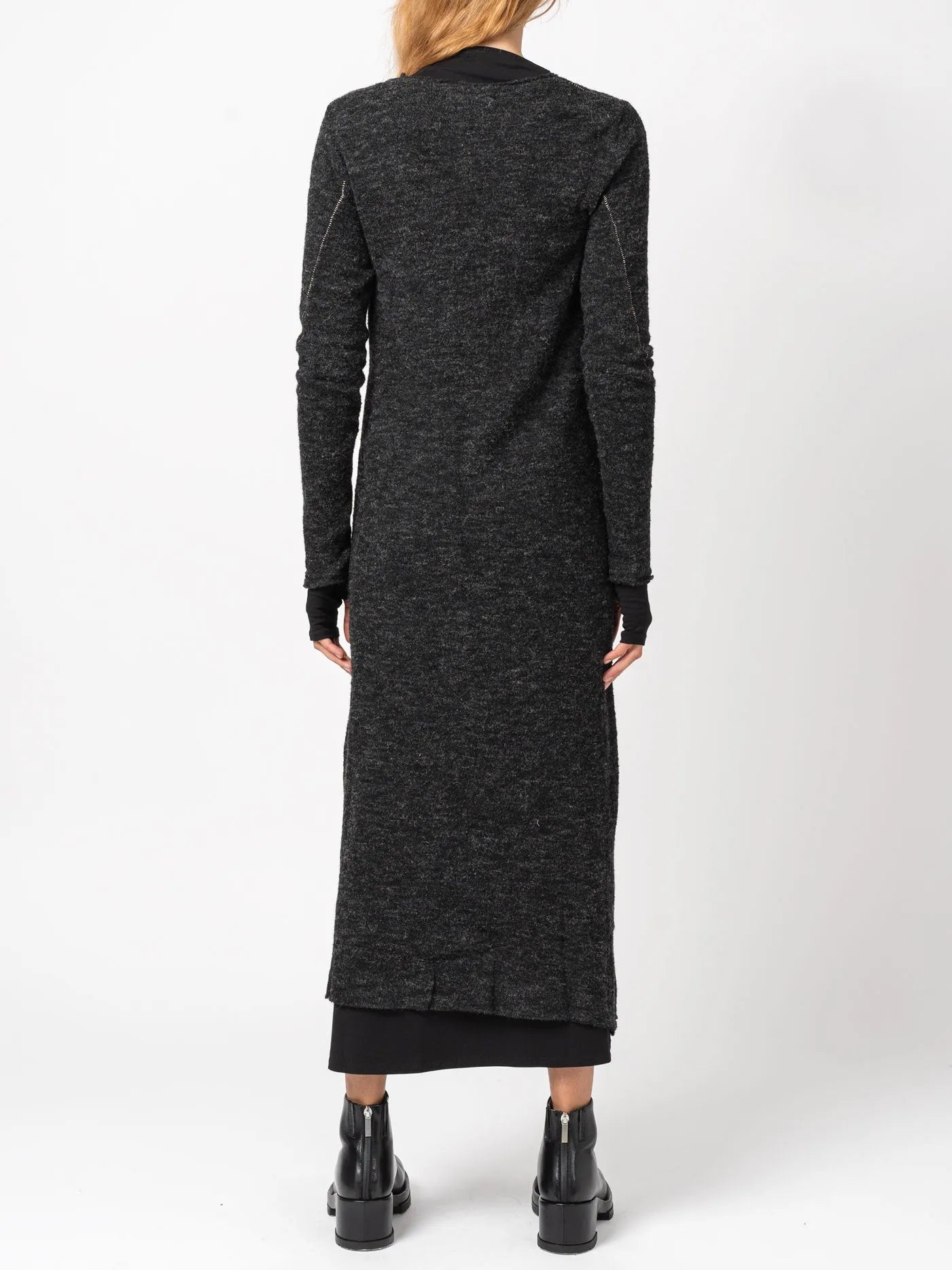 Long Buttoned Cardigan - by NOSTRA SANTISSIMA