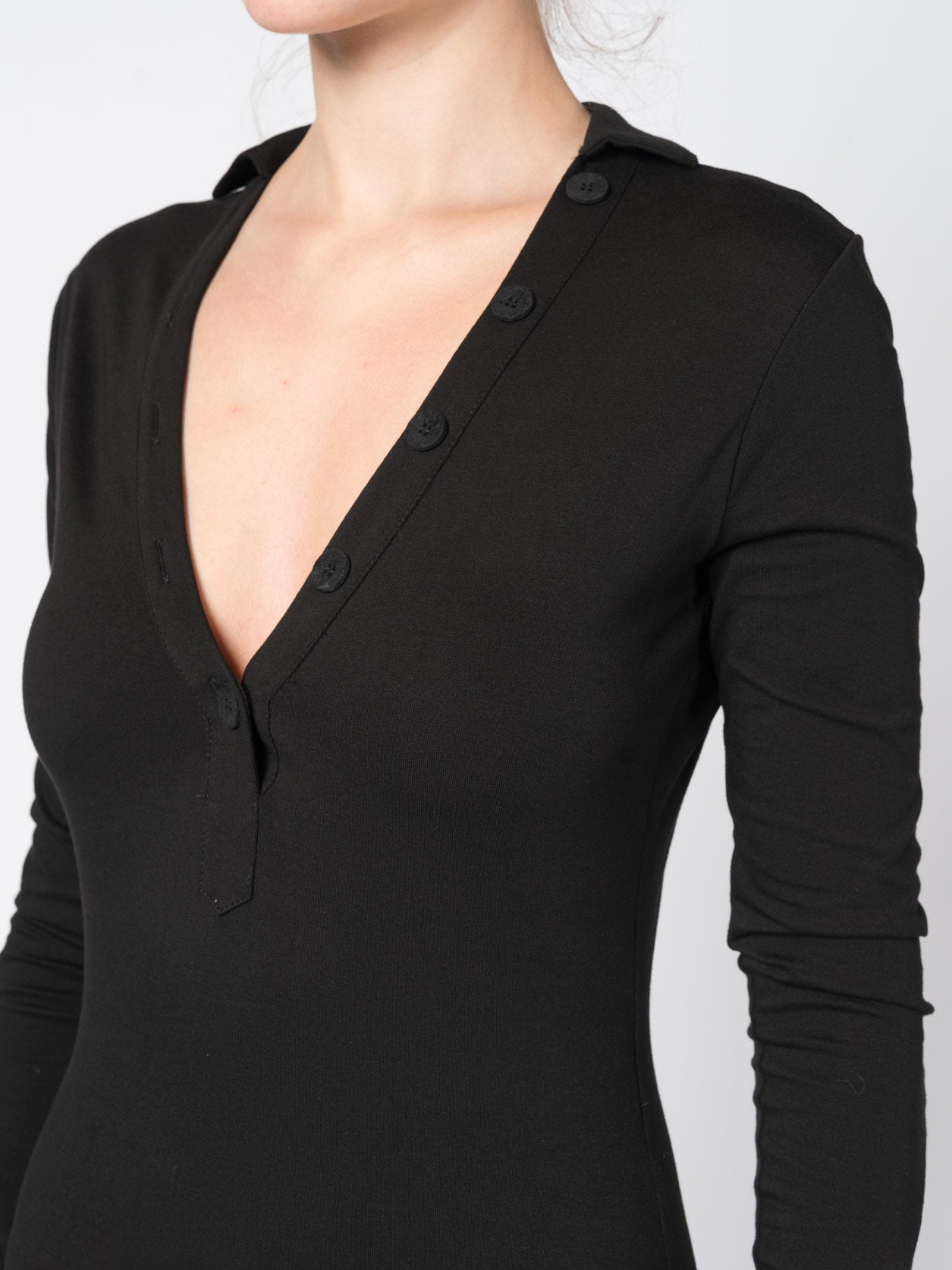 Long - Sleeve Maxi Dress - by NOSTRA SANTISSIMA