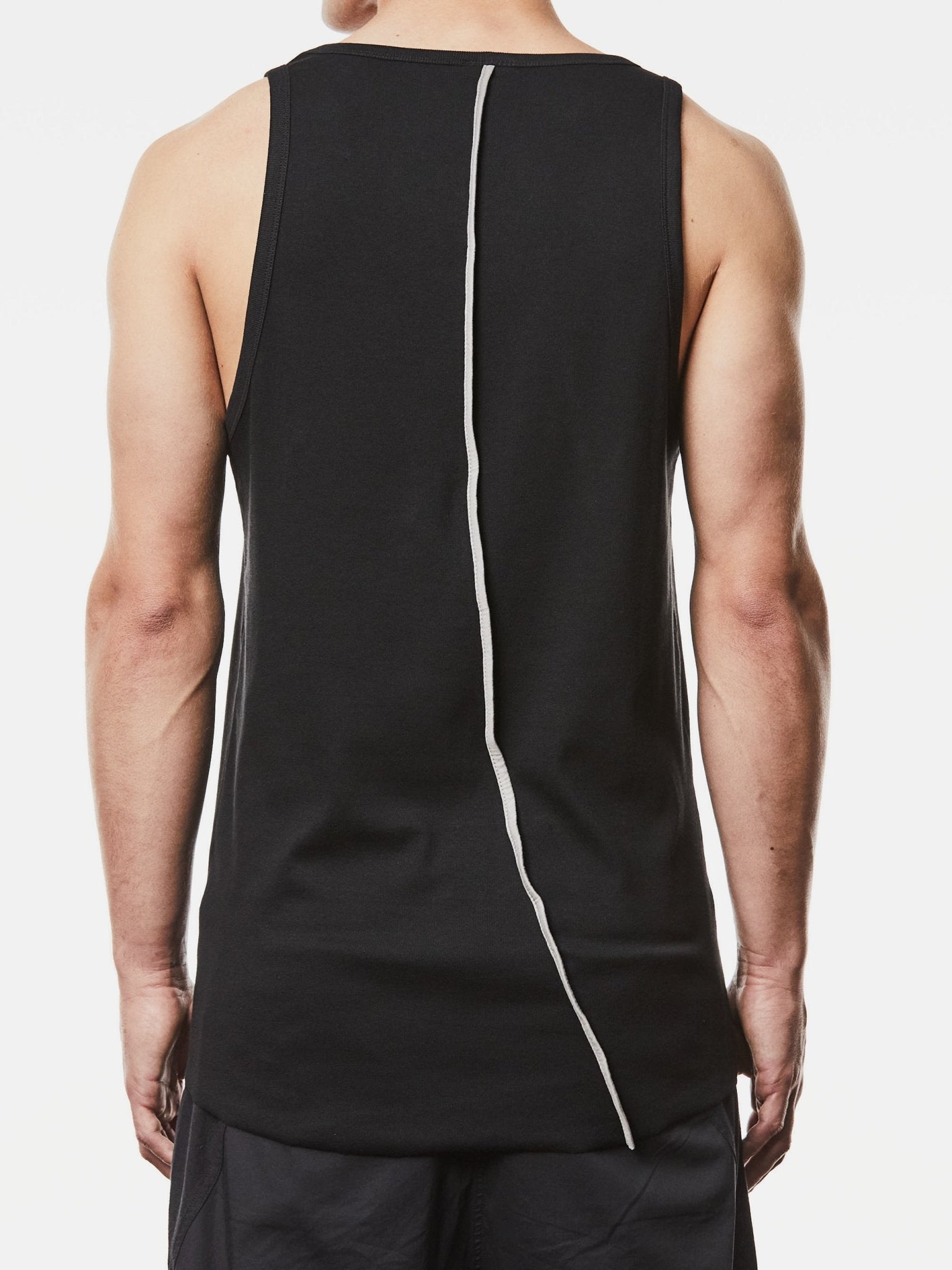 Long Slim Fit Tank Top - by THOM KROM