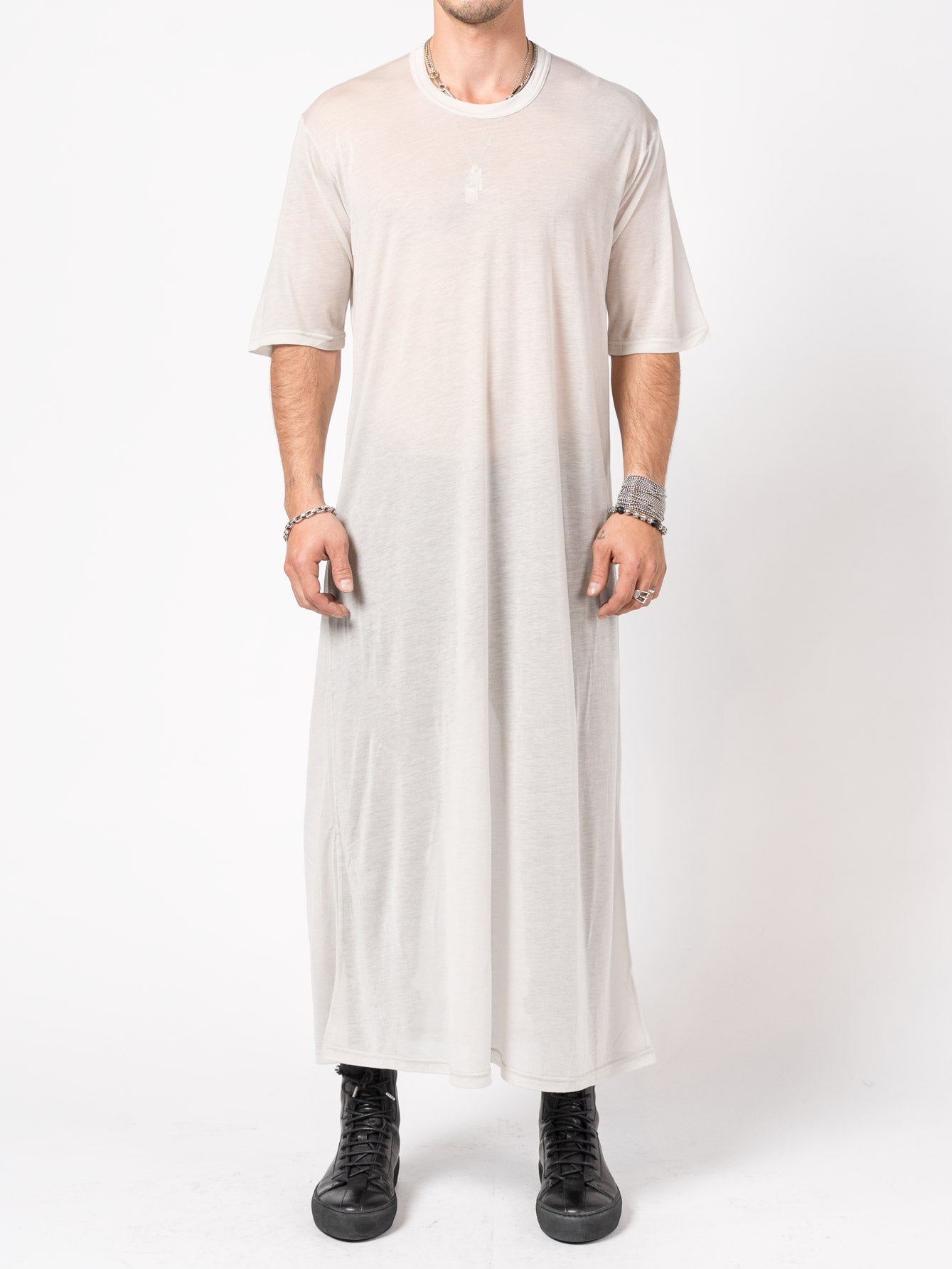 Long Tencel T-Shirt - by NUDE: MM