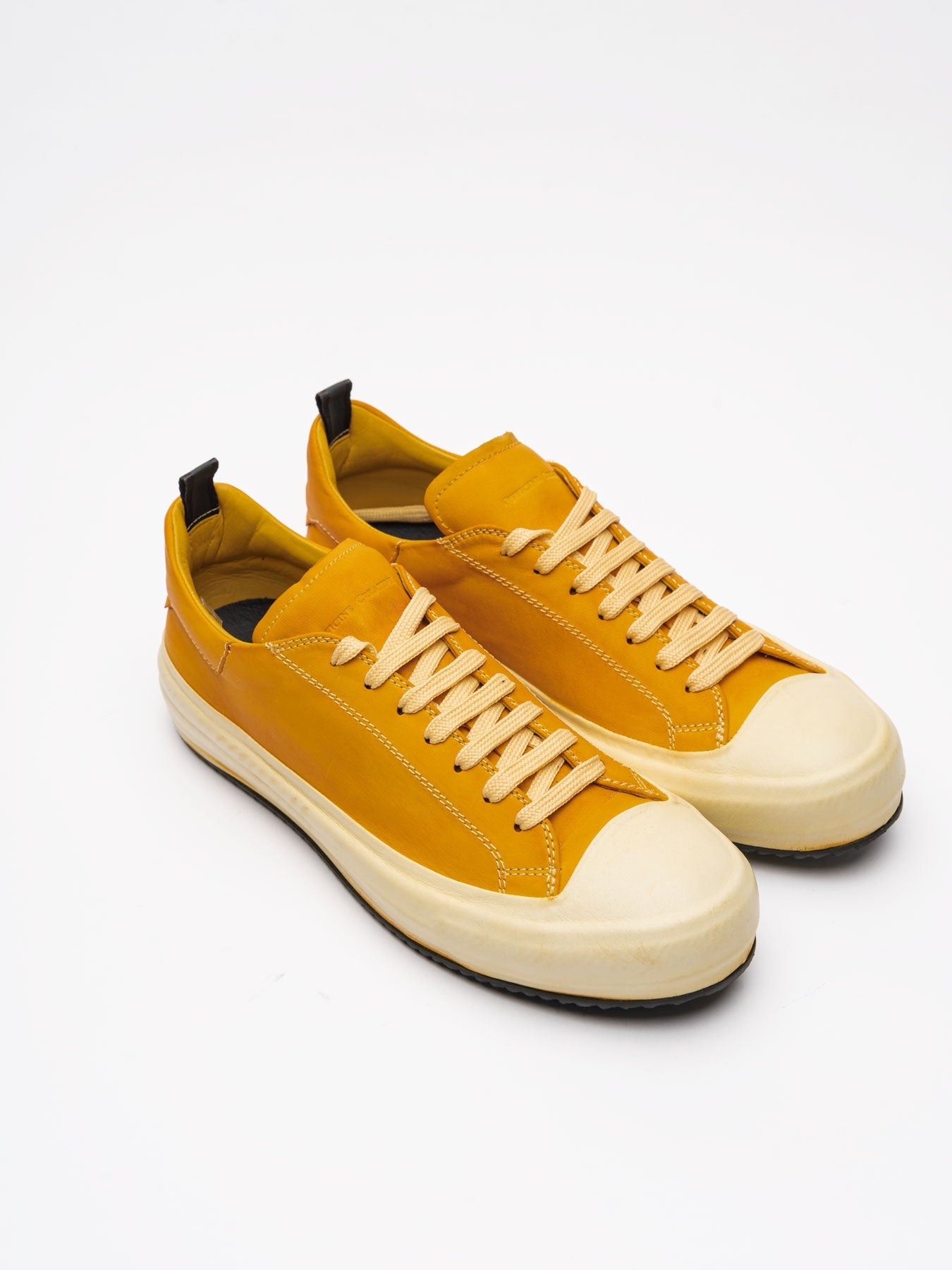 Low - Top Leather Sneakers - by OFFICINE CREATIVE