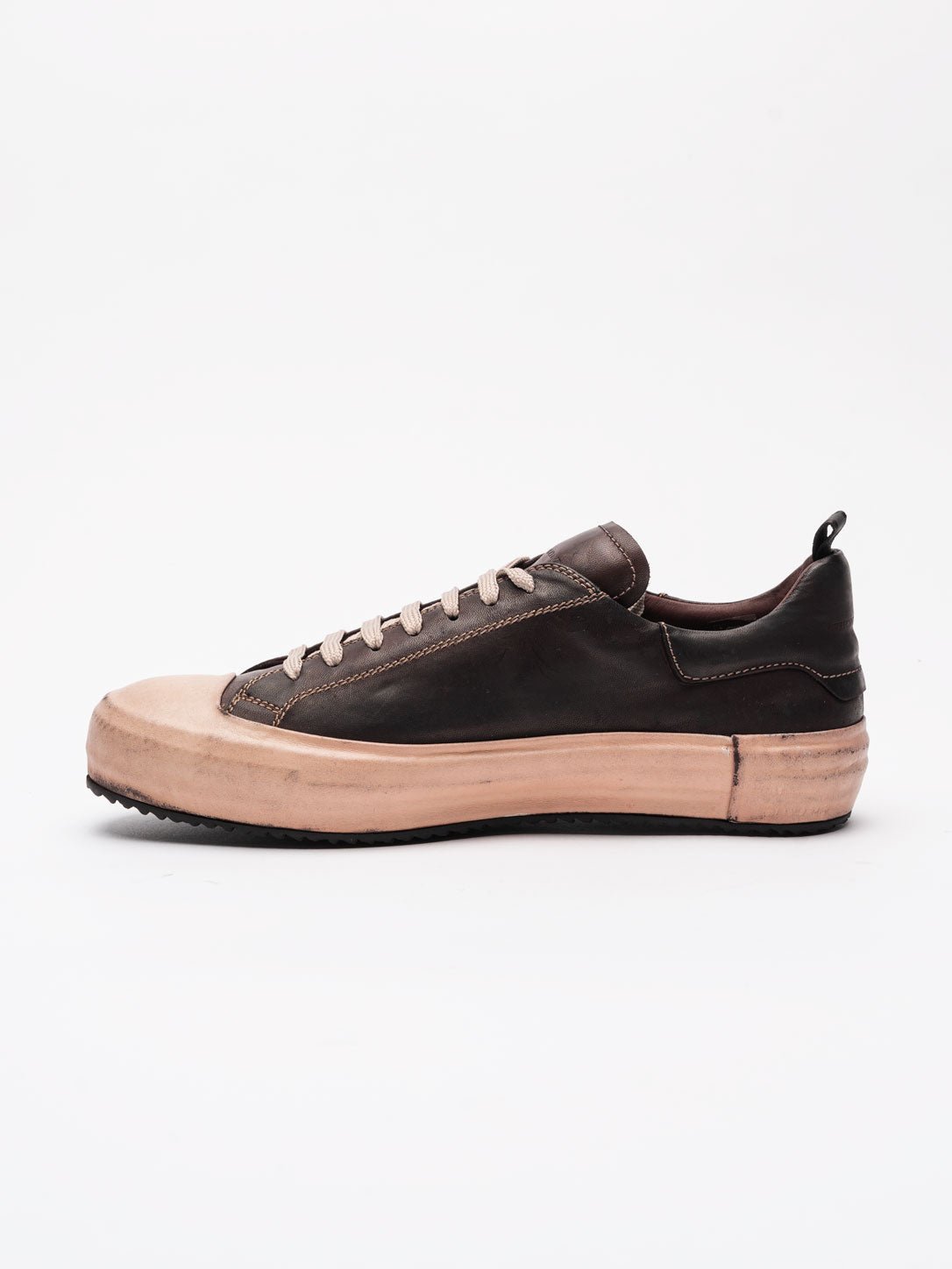 Low - Top Leather Sneakers - by OFFICINE CREATIVE