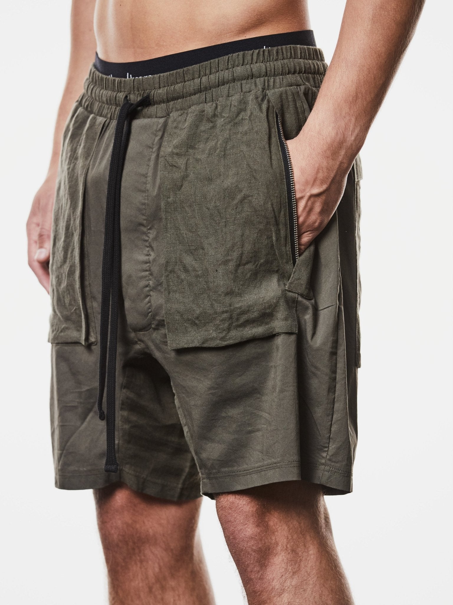 Matmix Drop Crotch Shorts - by THOM KROM