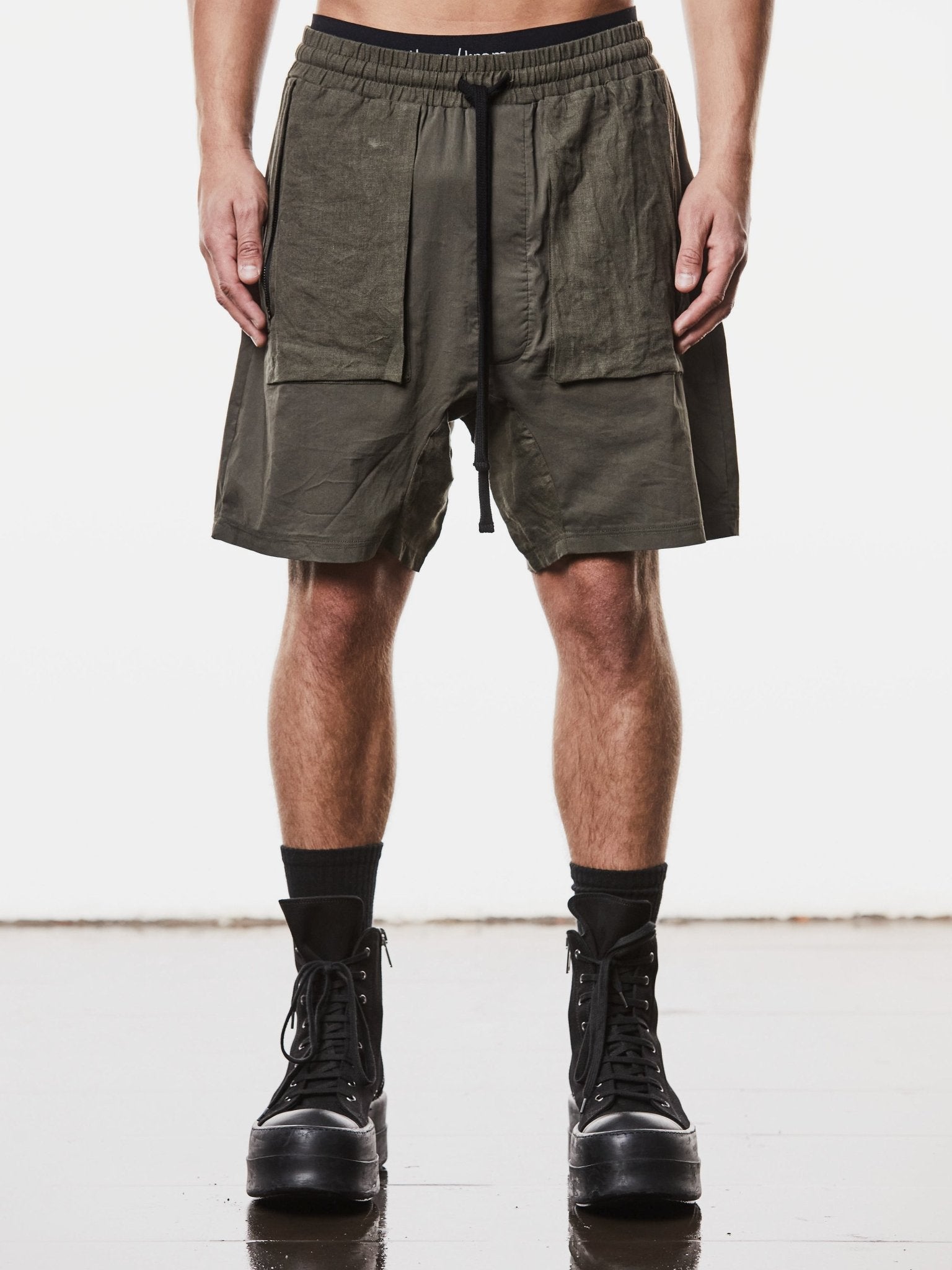 Matmix Drop Crotch Shorts - by THOM KROM