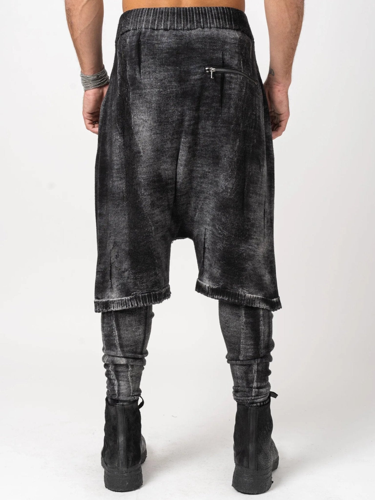 Medium Wool Double Pants - by MD75