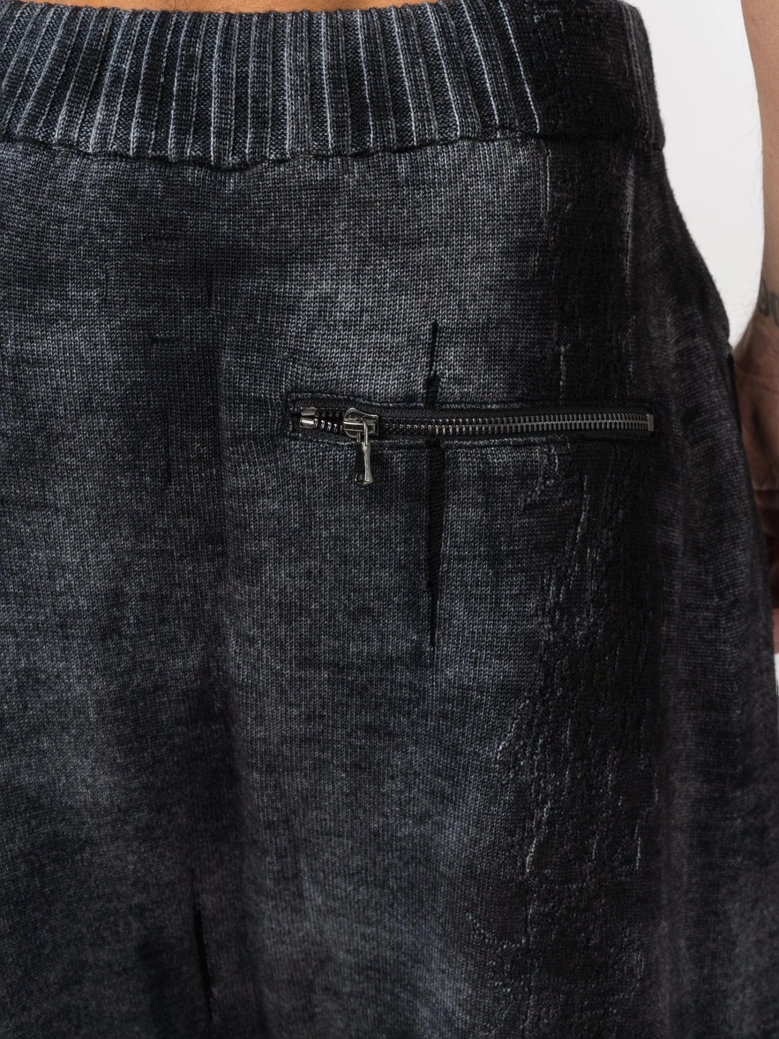 Medium Wool Double Pants - by MD75
