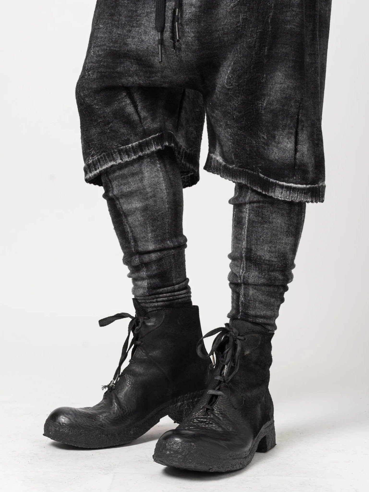Medium Wool Double Pants - by MD75