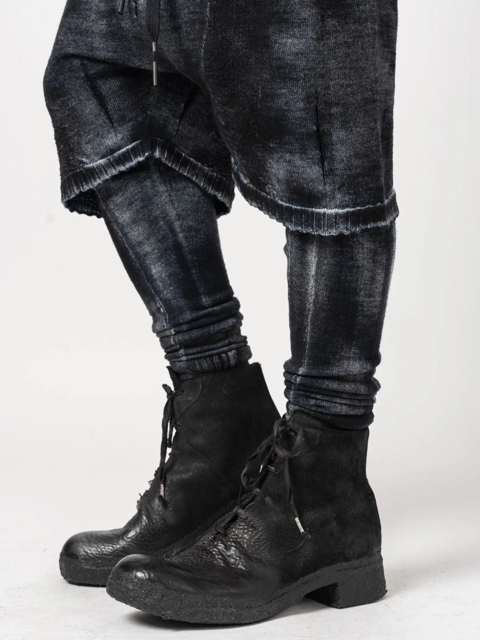 Medium Wool Double Pants - by MD75