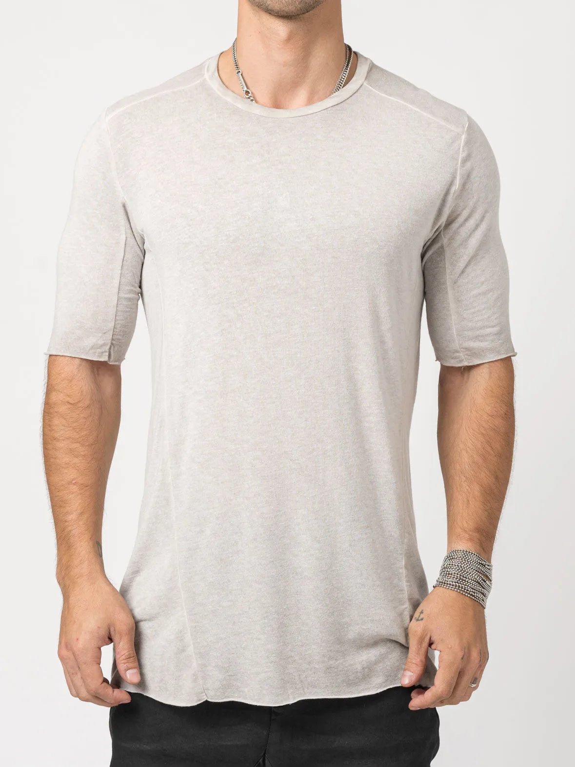 Modal - Cashmere Blend T-Shirt - by MD75